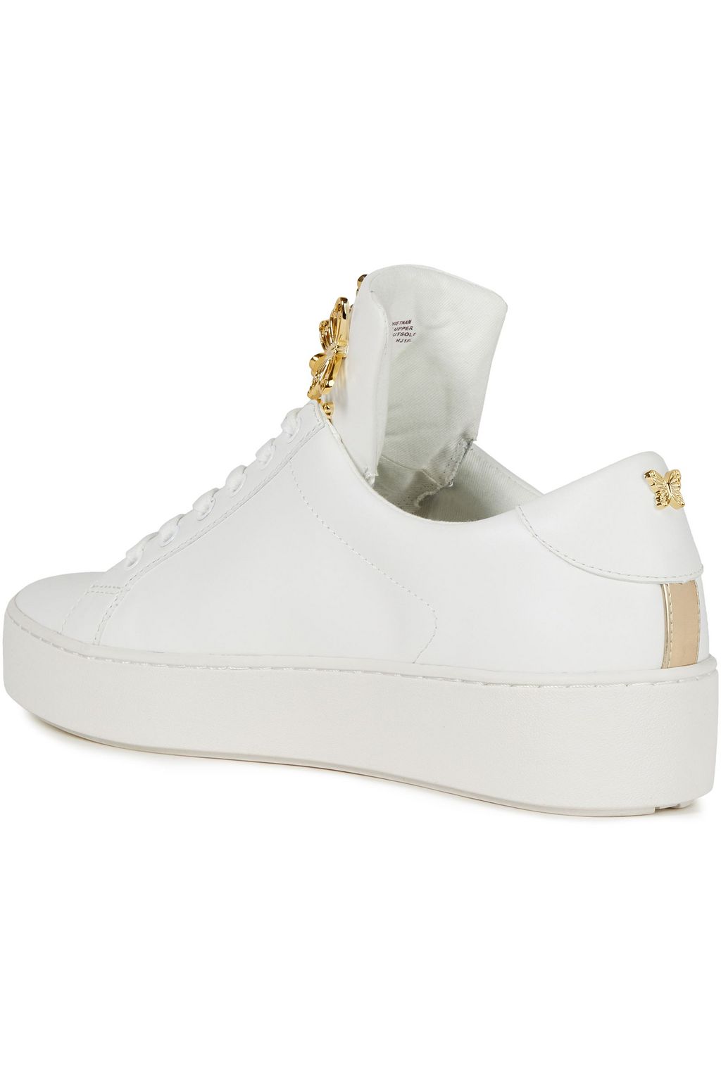 MICHAEL MICHAEL KORS Mindy appliquéd leather sneakers
