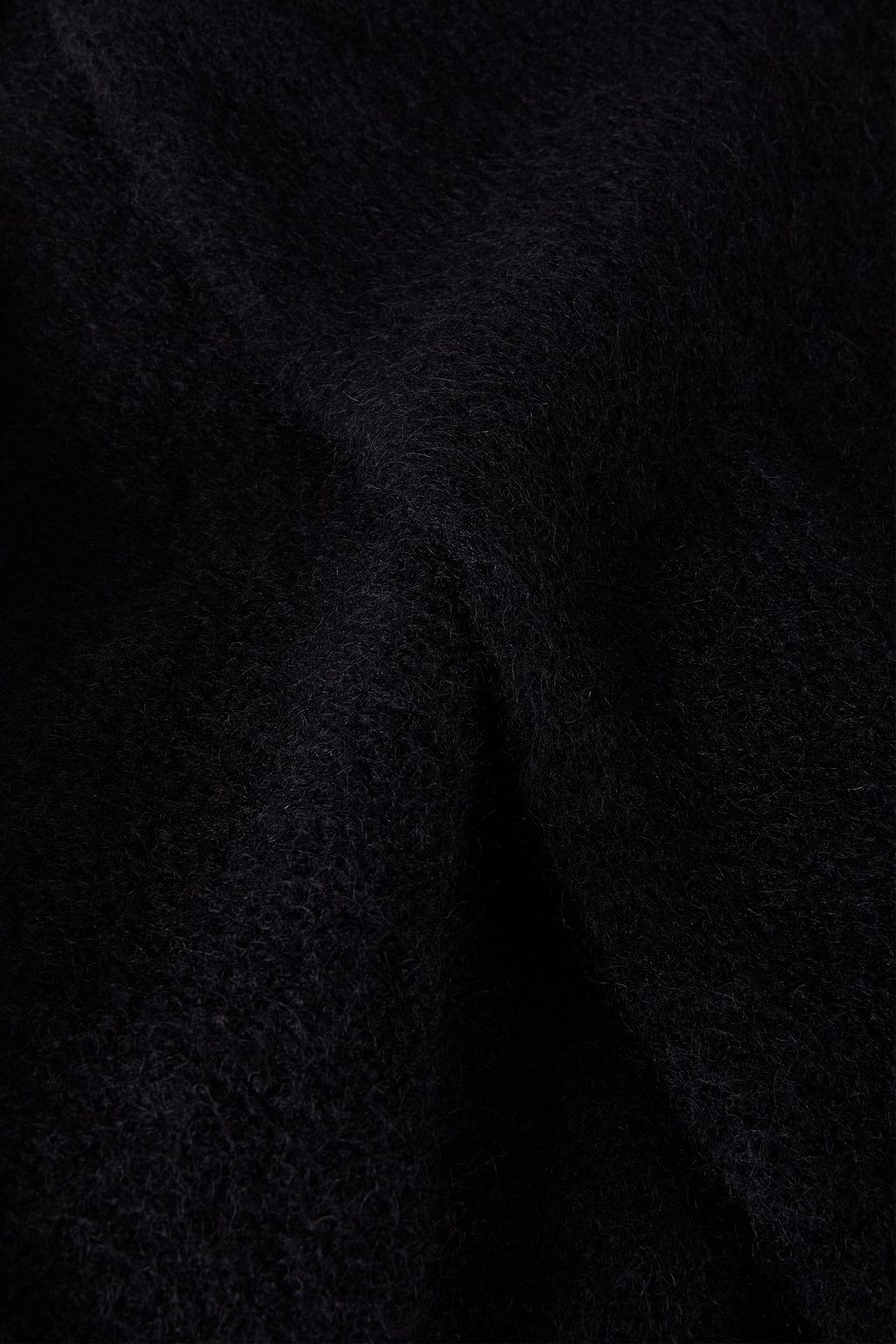 FUSALP Brushed knitted scarf