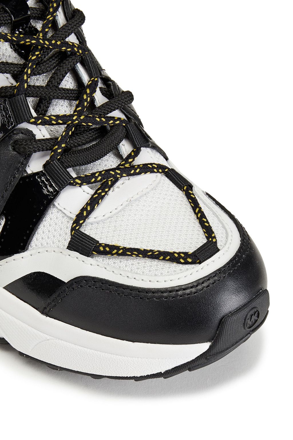 MICHAEL MICHAEL KORS Hero leather and mesh sneakers
