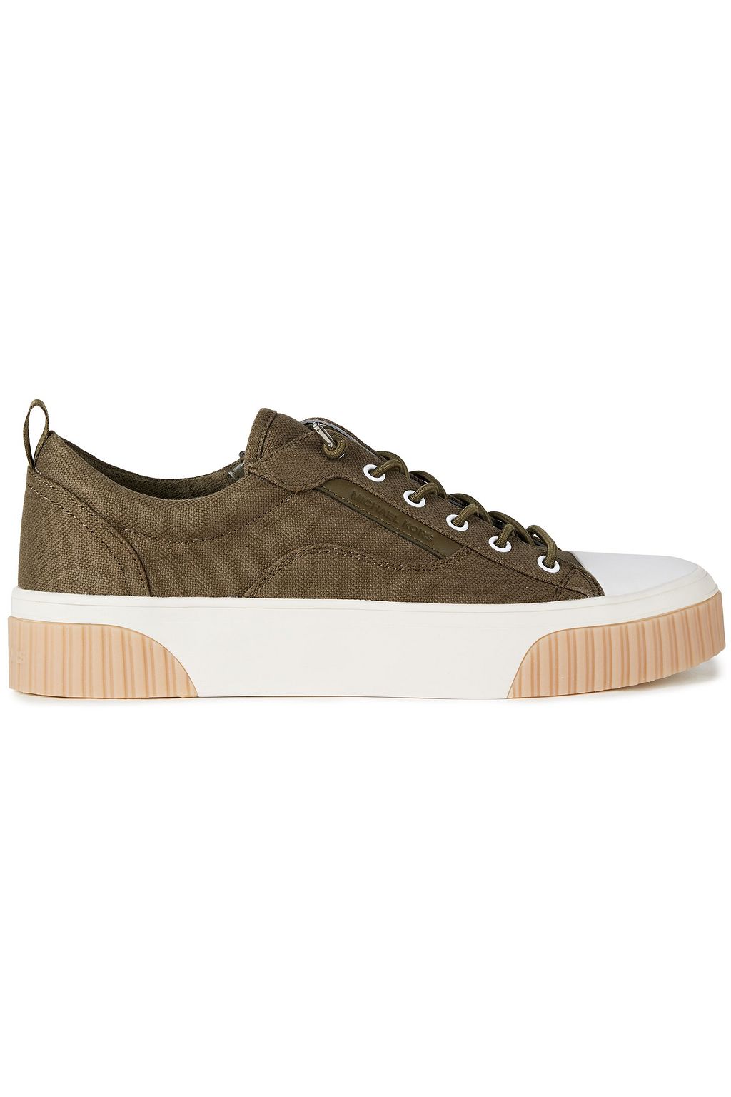 michael kors canvas sneakers
