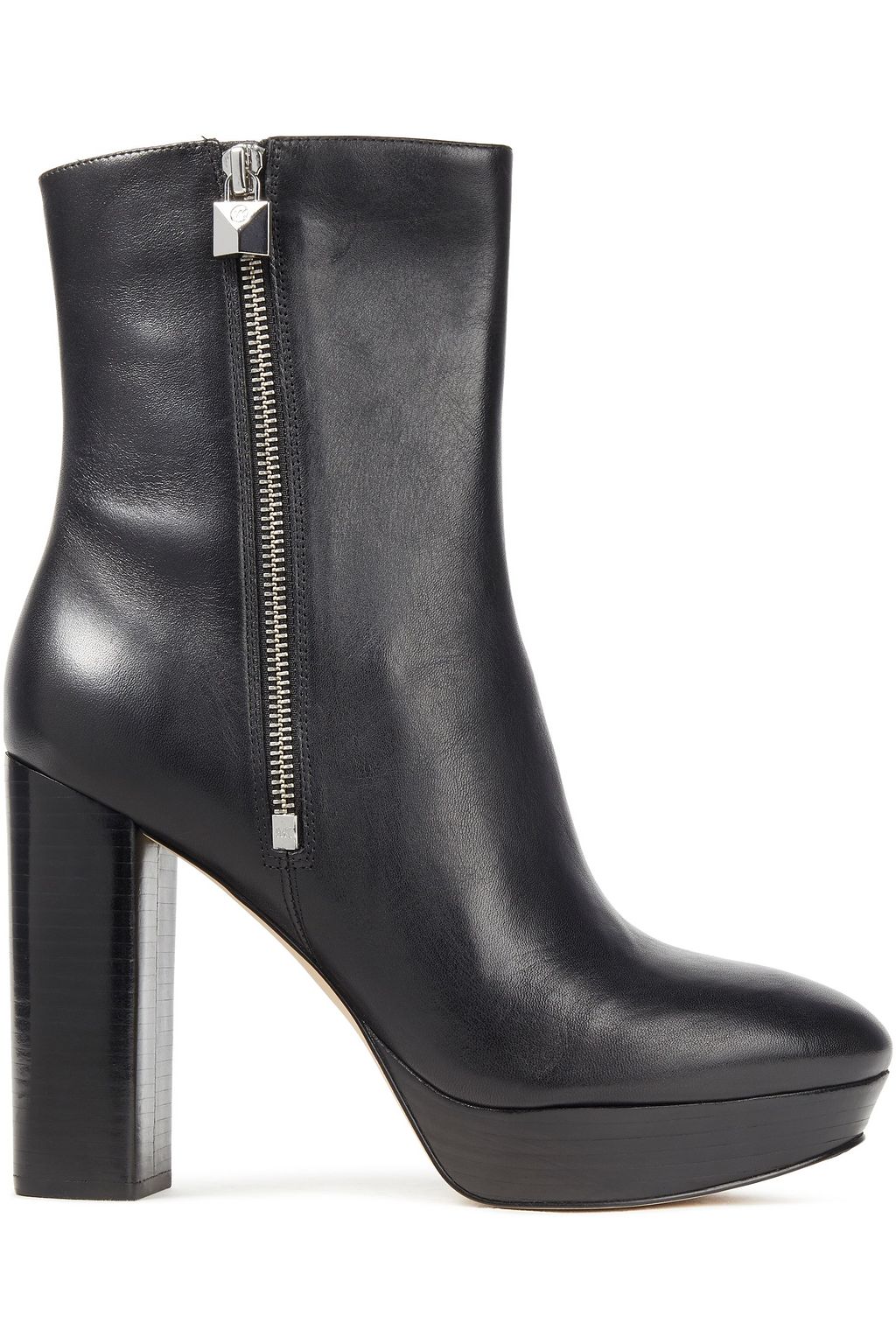 frenchie leather platform boot