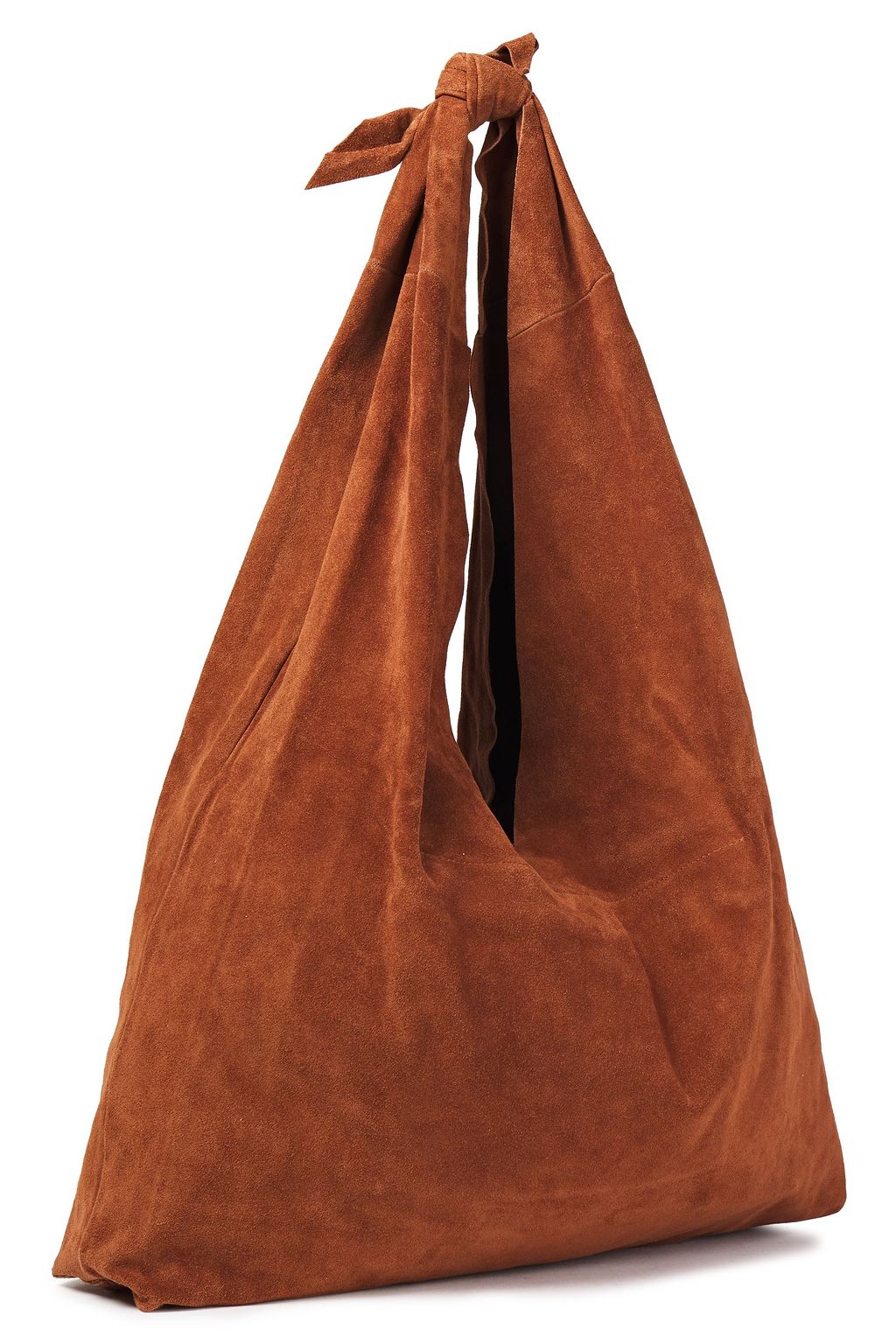 THE ROW Bindle knotted suede shoulder bag
