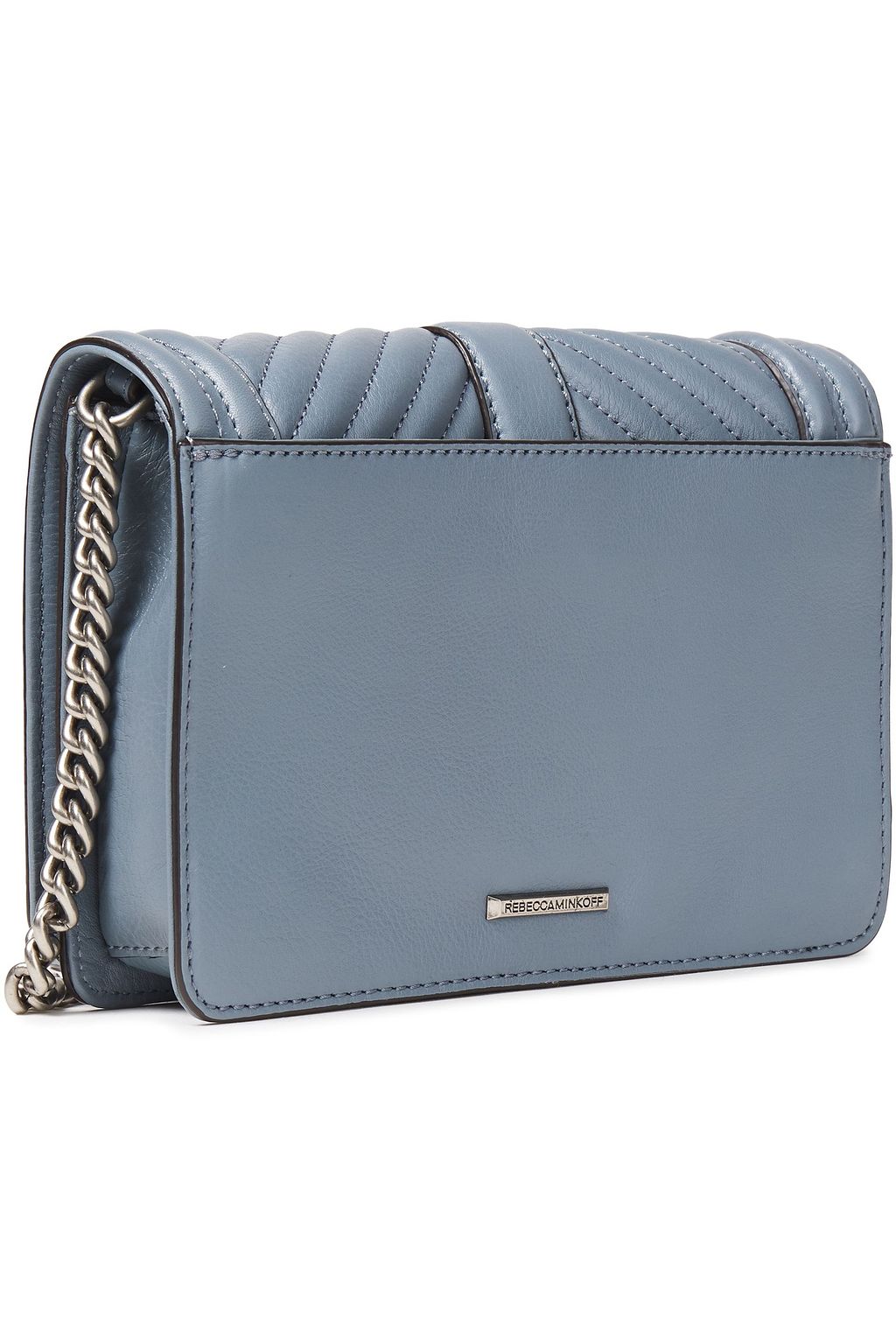 REBECCA MINKOFF Chevron quilted leather shoulder bag