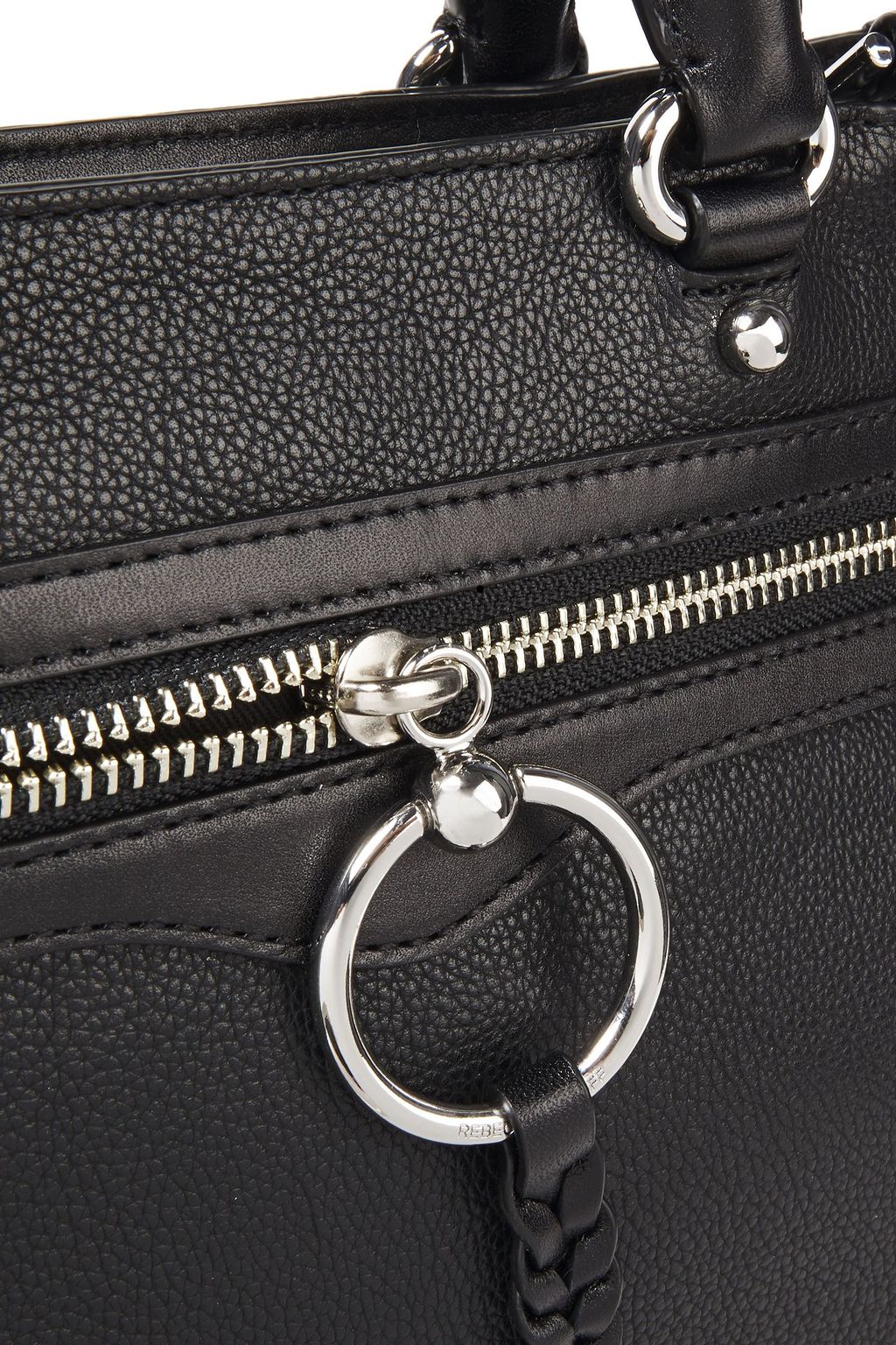 REBECCA MINKOFF Bedford pebbled-leather shoulder bag