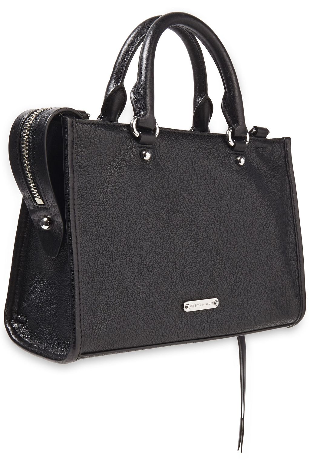 REBECCA MINKOFF Bedford pebbled-leather shoulder bag