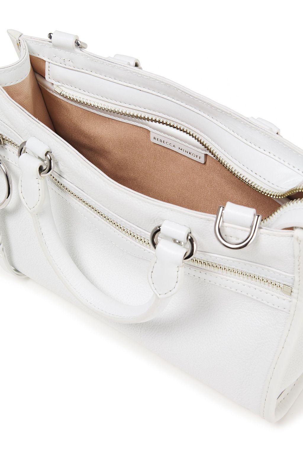 REBECCA MINKOFF Bedford pebbled-leather shoulder bag