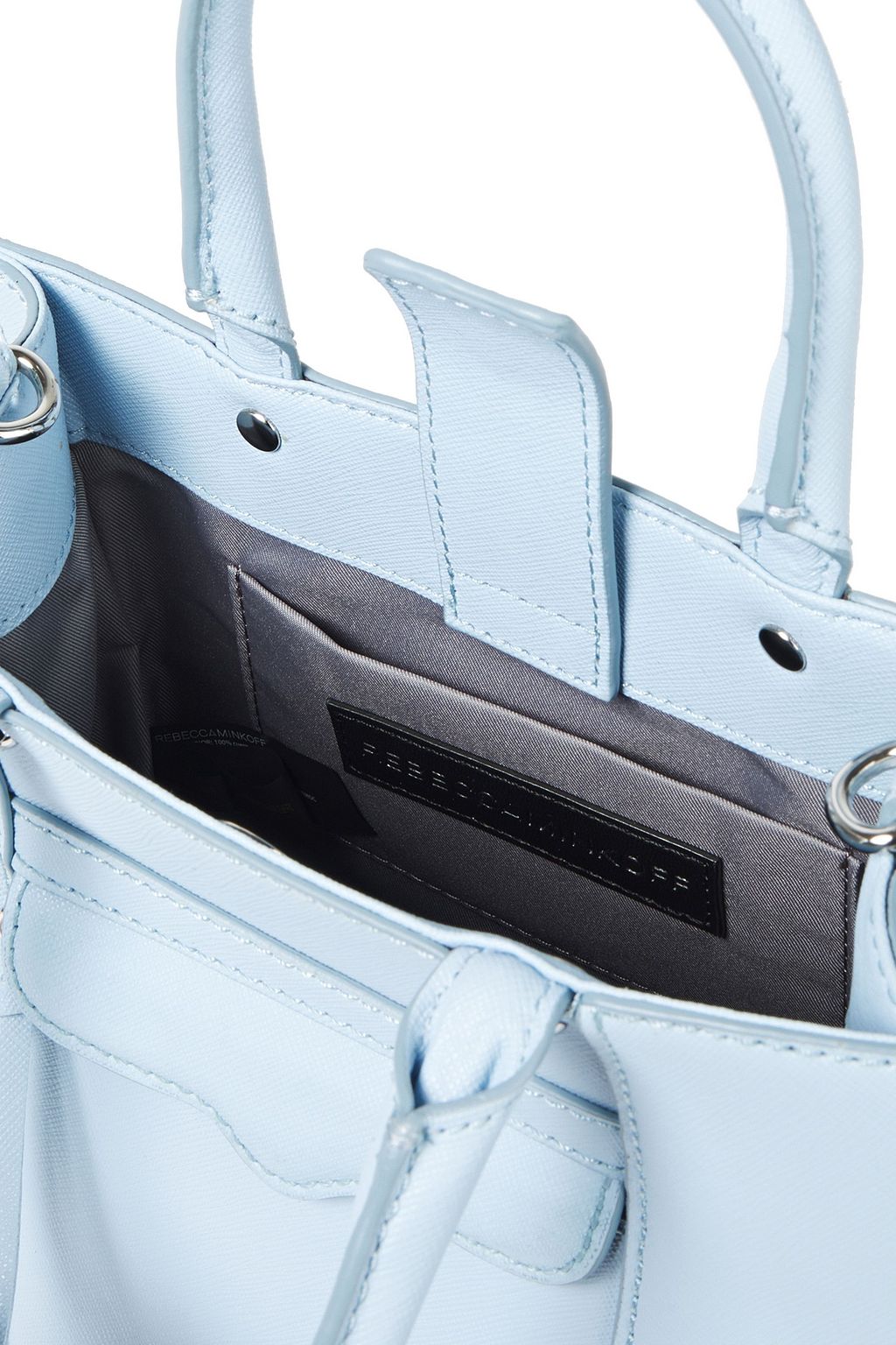 REBECCA MINKOFF Textured-leather tote