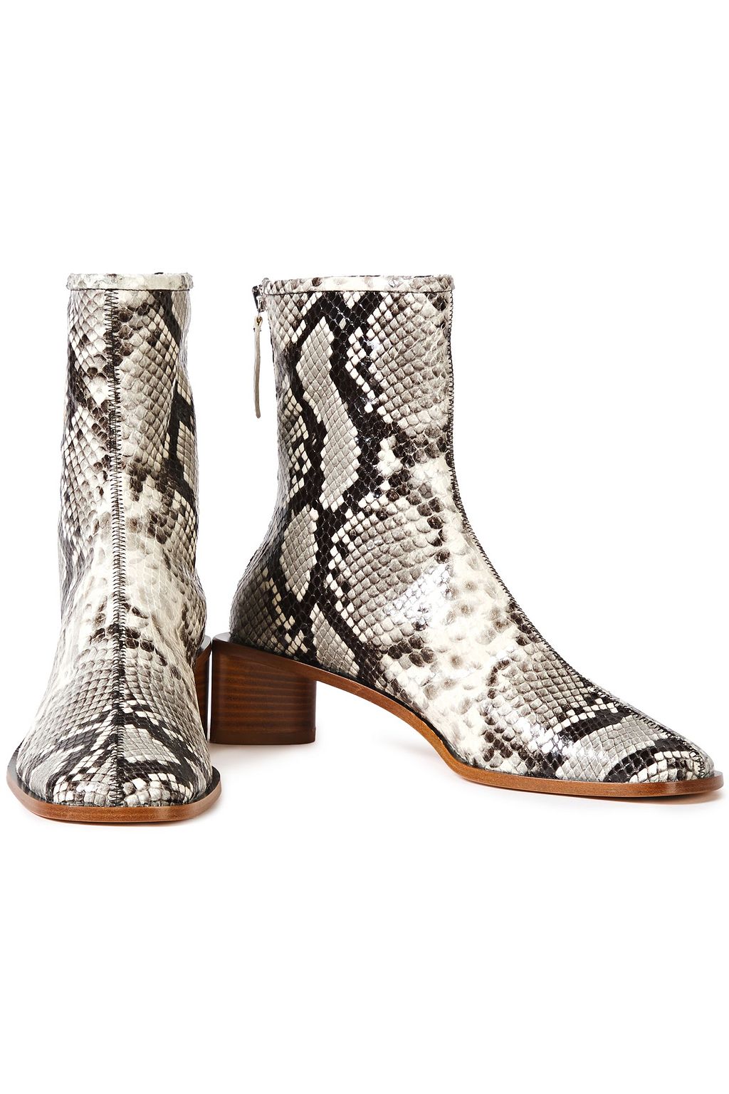 acne studios snakeskin boots