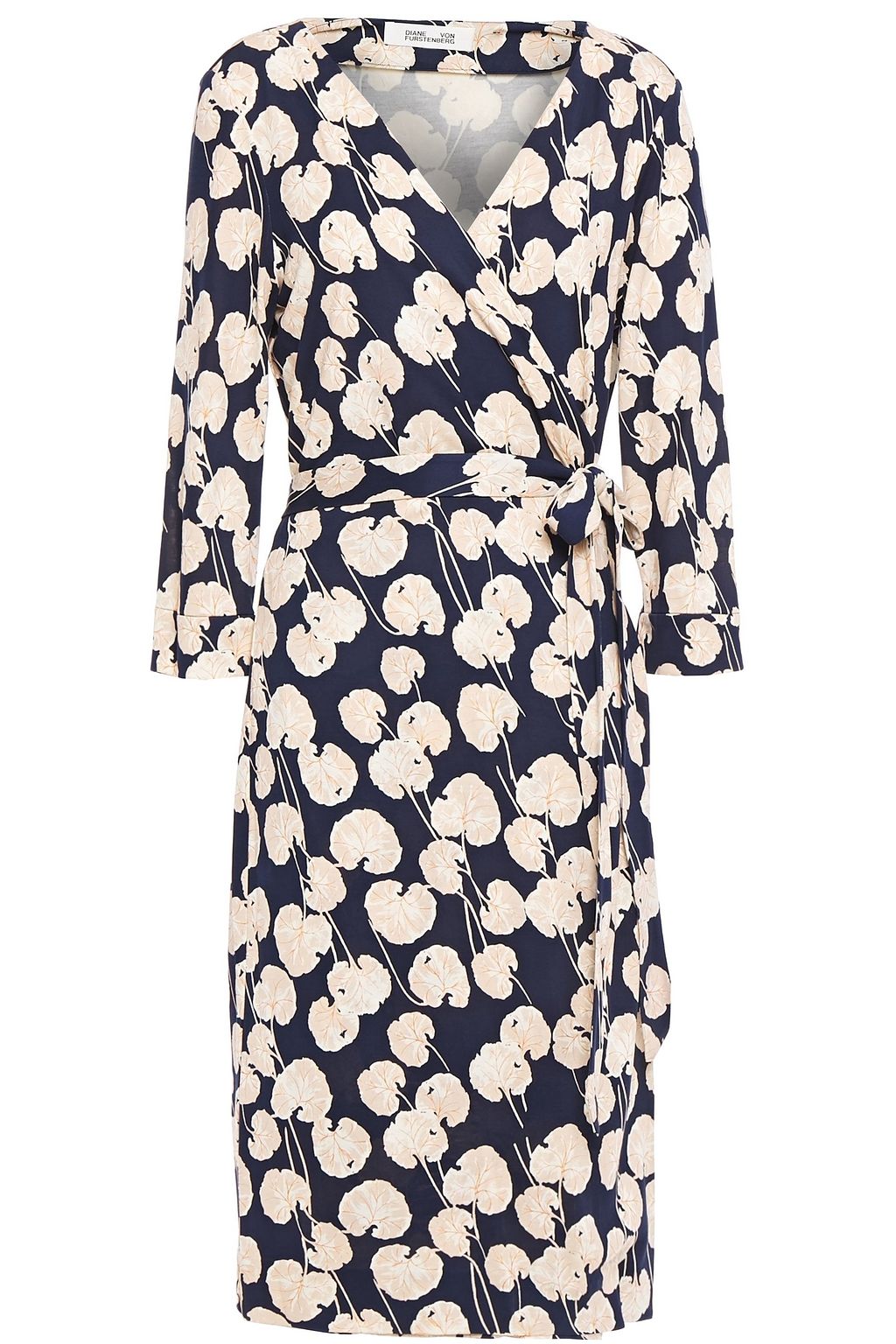 silk jersey wrap dress