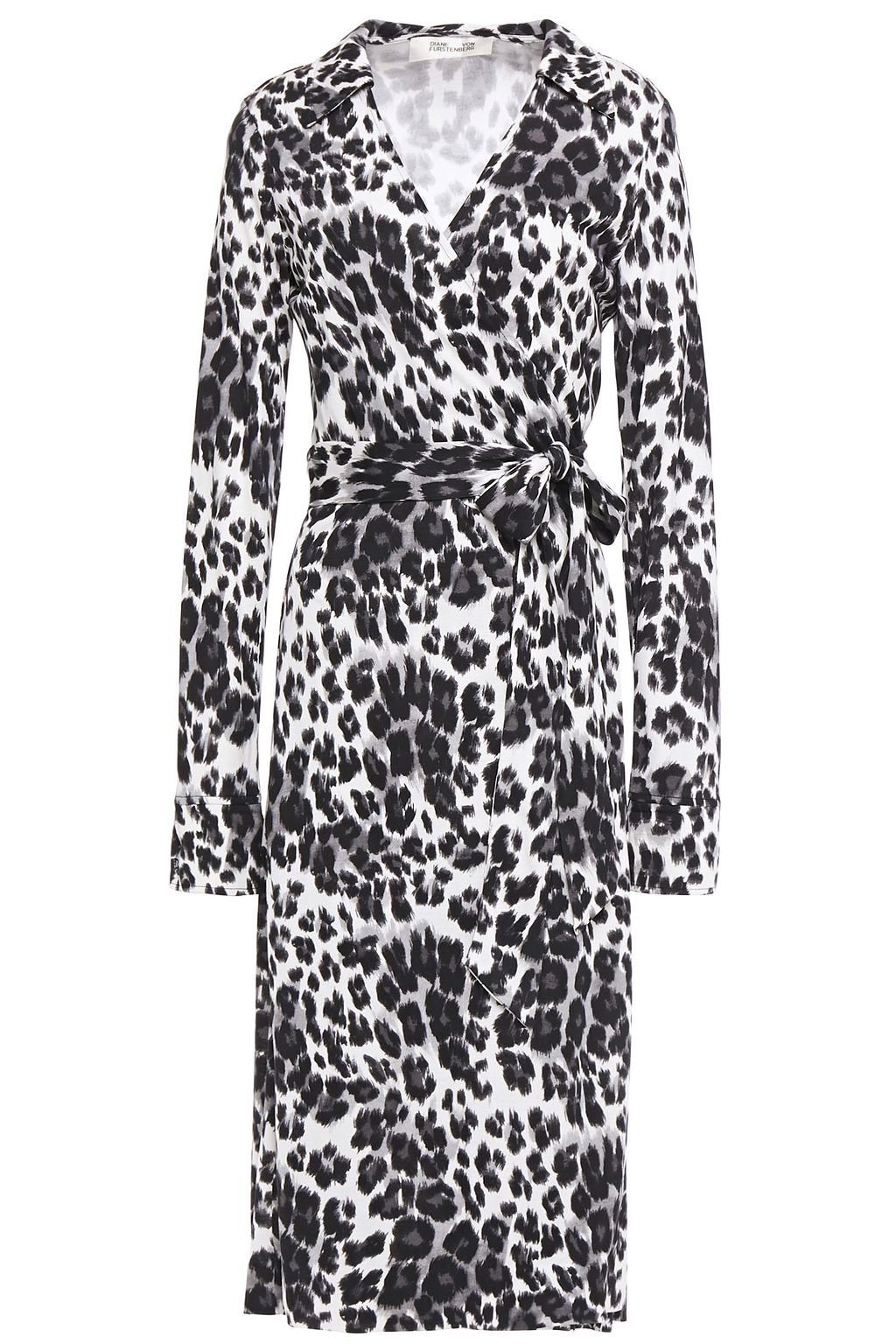 diane von furstenberg leopard print dress