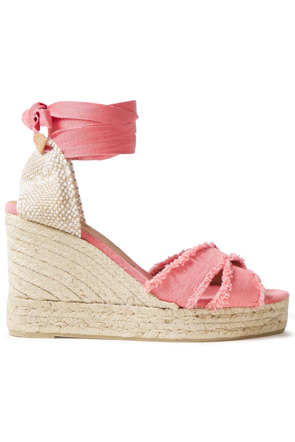 pink wedge espadrilles
