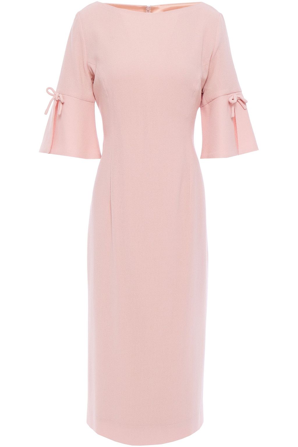 midi crepe dress
