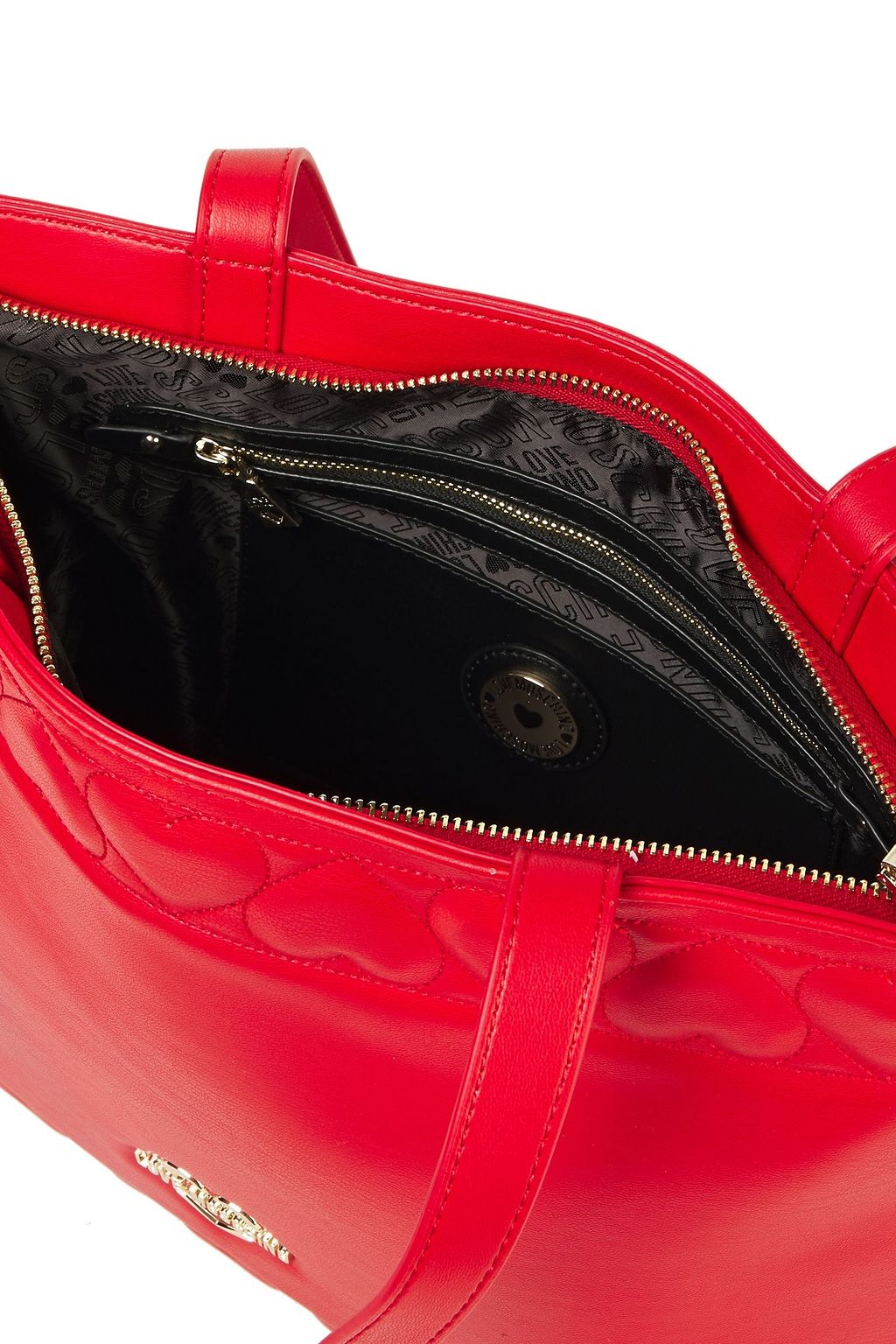 LOVE MOSCHINO Quilted faux leather tote