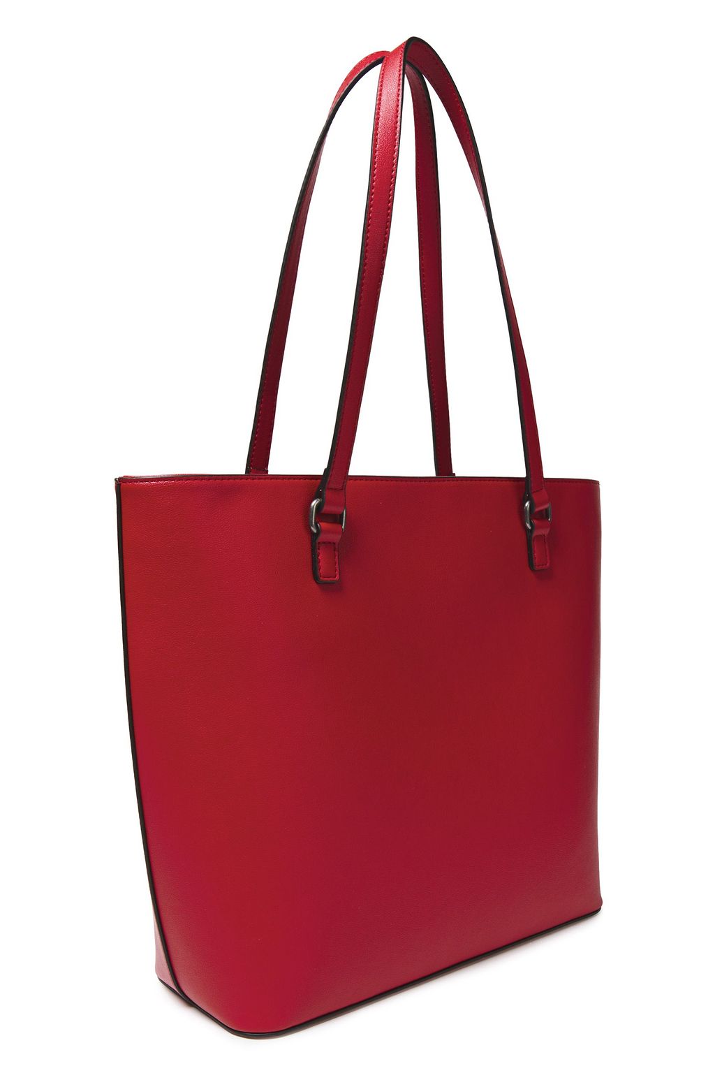 LOVE MOSCHINO Chain-trimmed faux leather tote