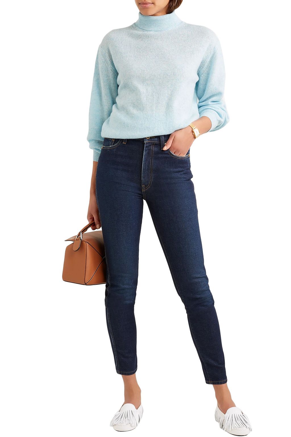 TOD'S Fringed leather loafers
