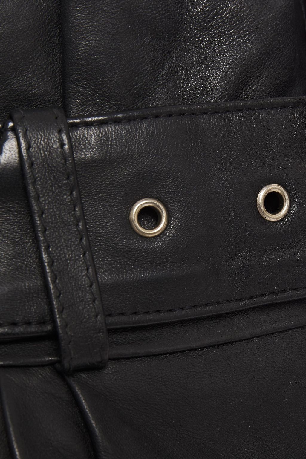 WALTER BAKER Velda leather shorts