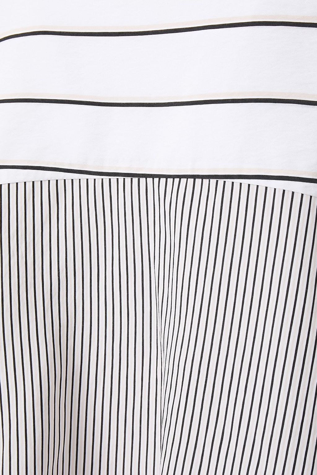 DIANE VON FURSTENBERG Striped crepe shirt