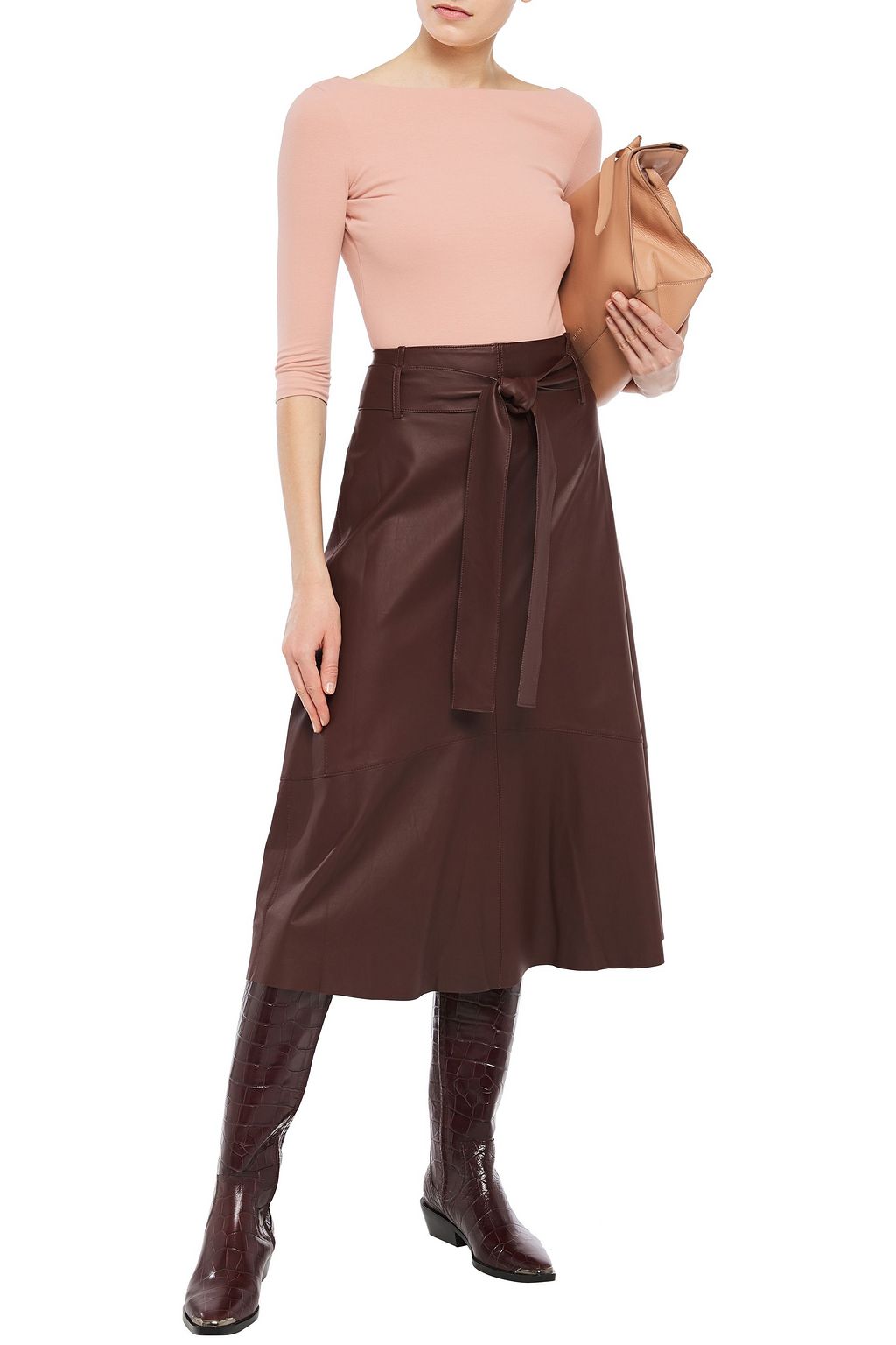 ACNE STUDIOS Open-back stretch-cotton jersey bodysuit