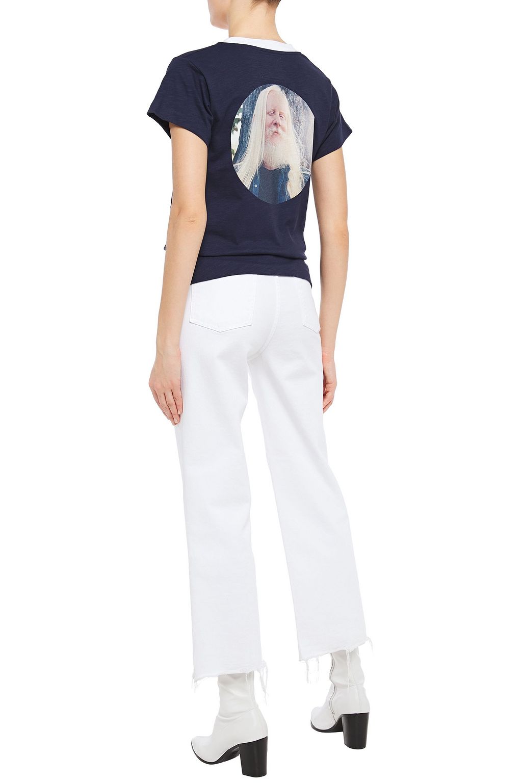 ACNE STUDIOS Printed cotton-jersey T-shirt