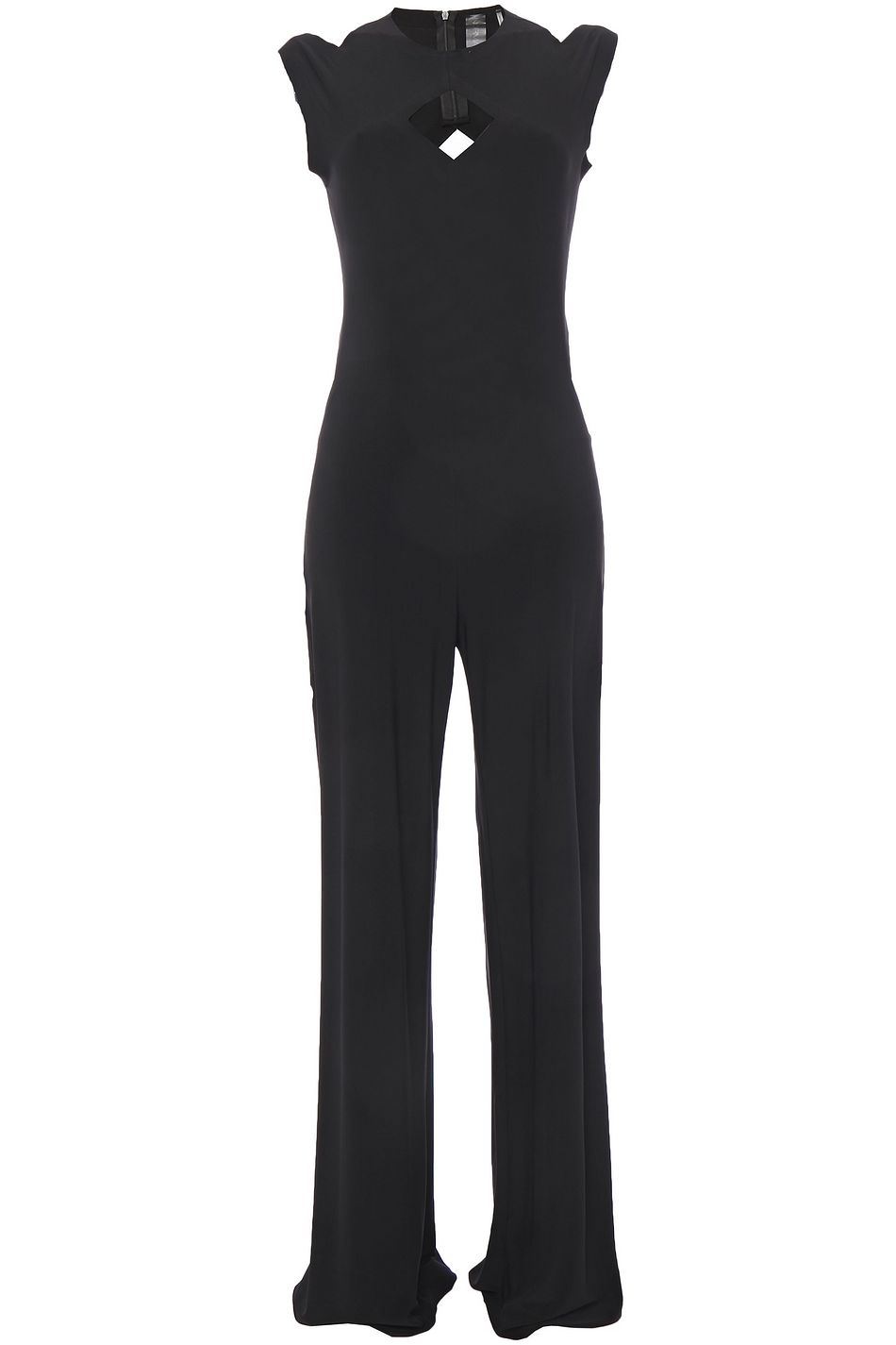 norma kamali stretch jersey jumpsuit
