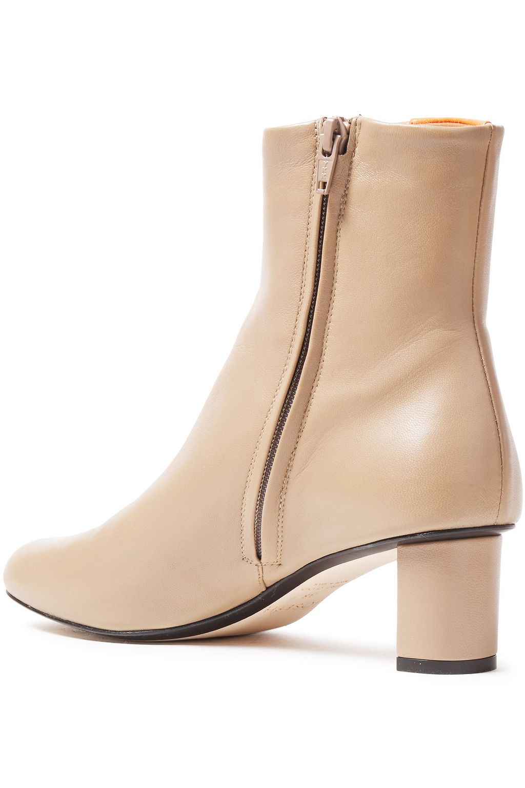JOSEPH Avenue two-tone leather ankle boots