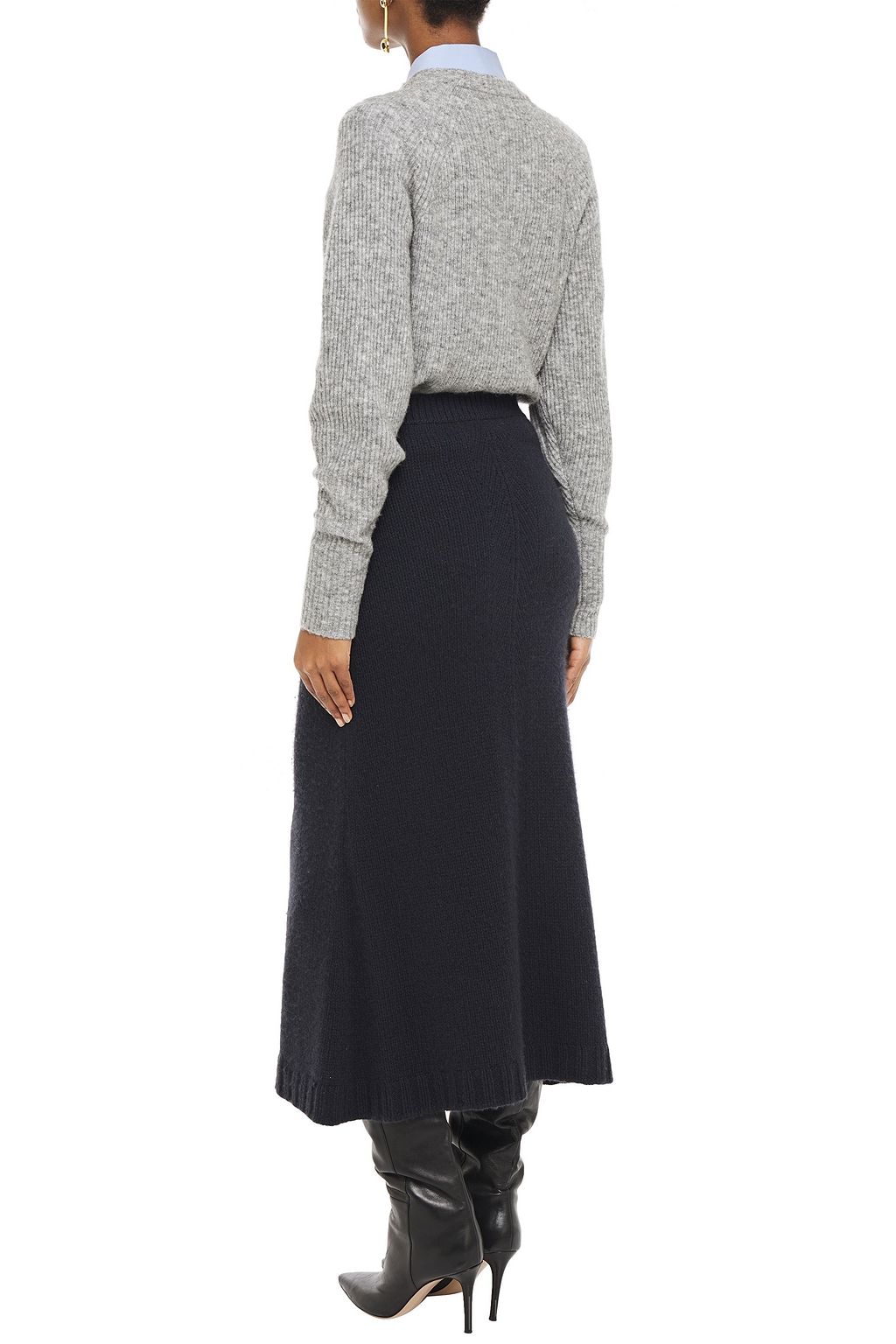 VALENTINO GARAVANI Cashmere midi skirt