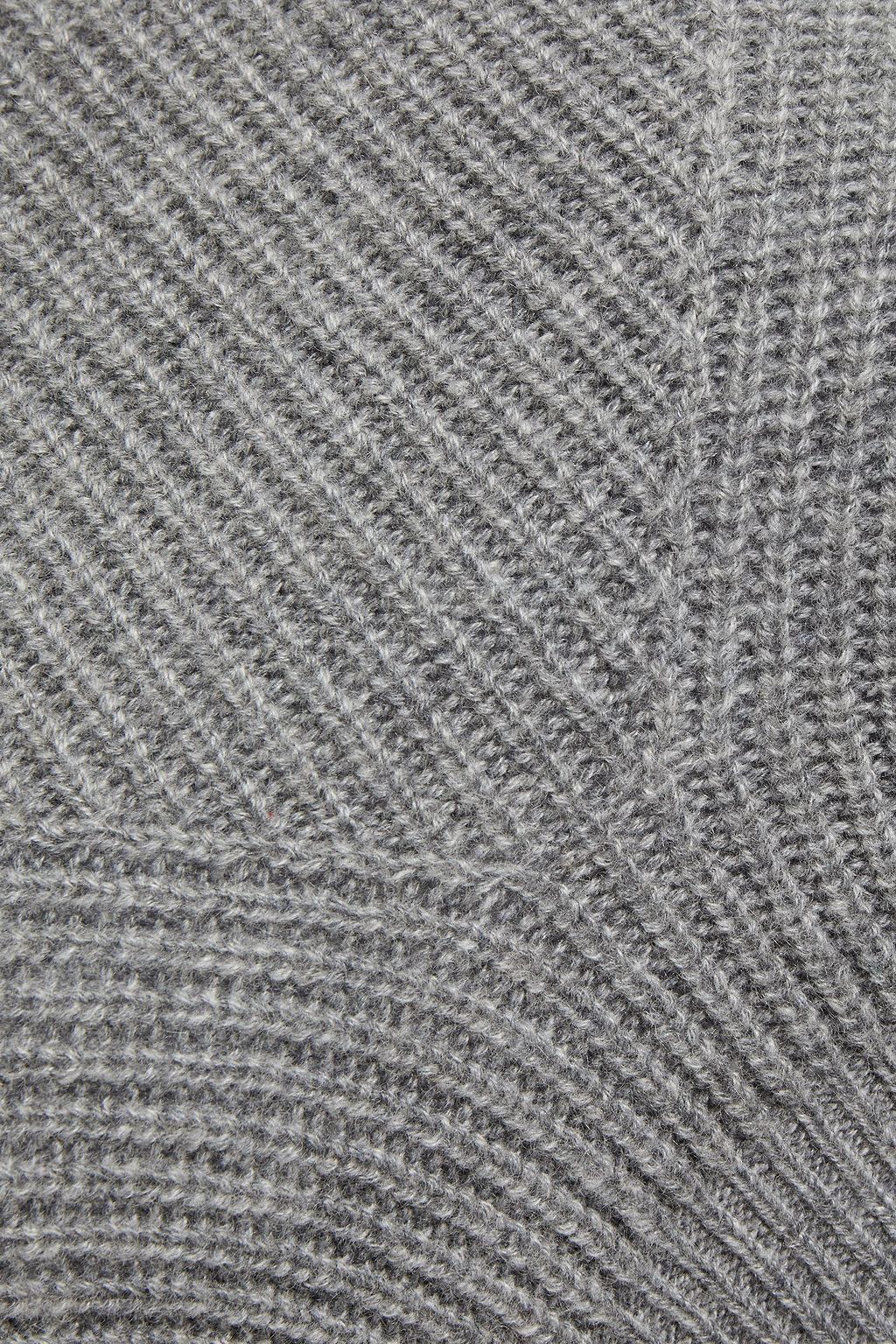 VALENTINO GARAVANI Cropped ribbed cashmere top