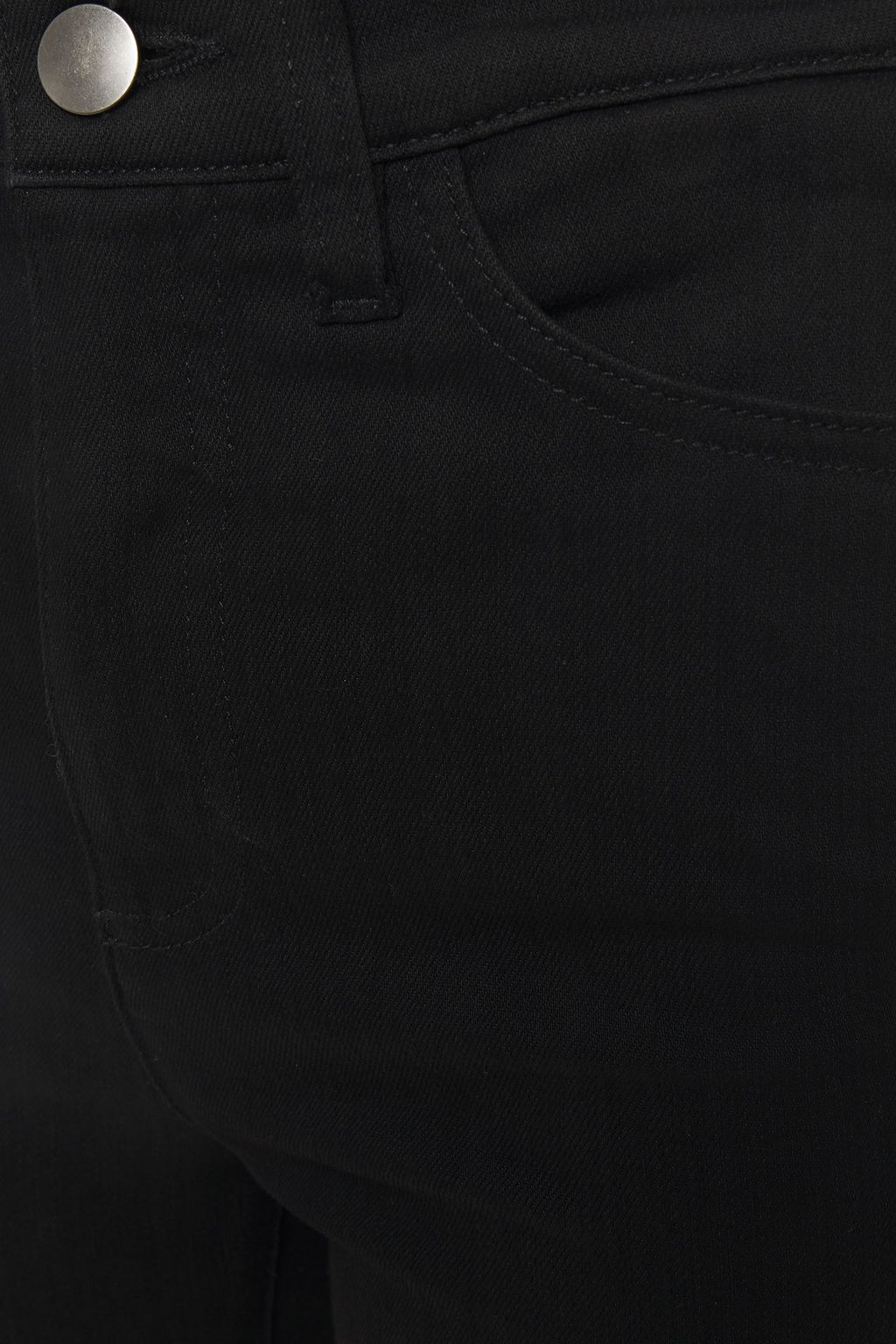 VALENTINO GARAVANI Paneled high-rise skinny jeans
