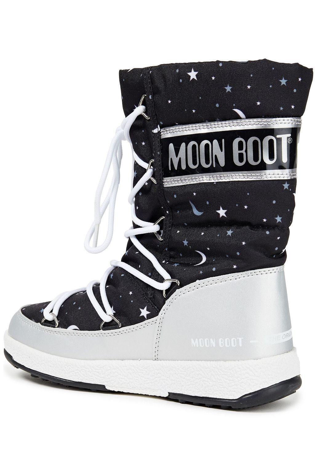MOON BOOT Jr Girl Universe printed shell snow boots