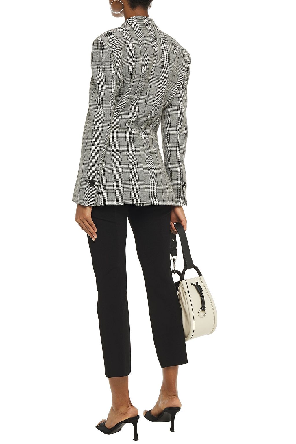 PROENZA SCHOULER Prince of Wales checked wool-blend blazer