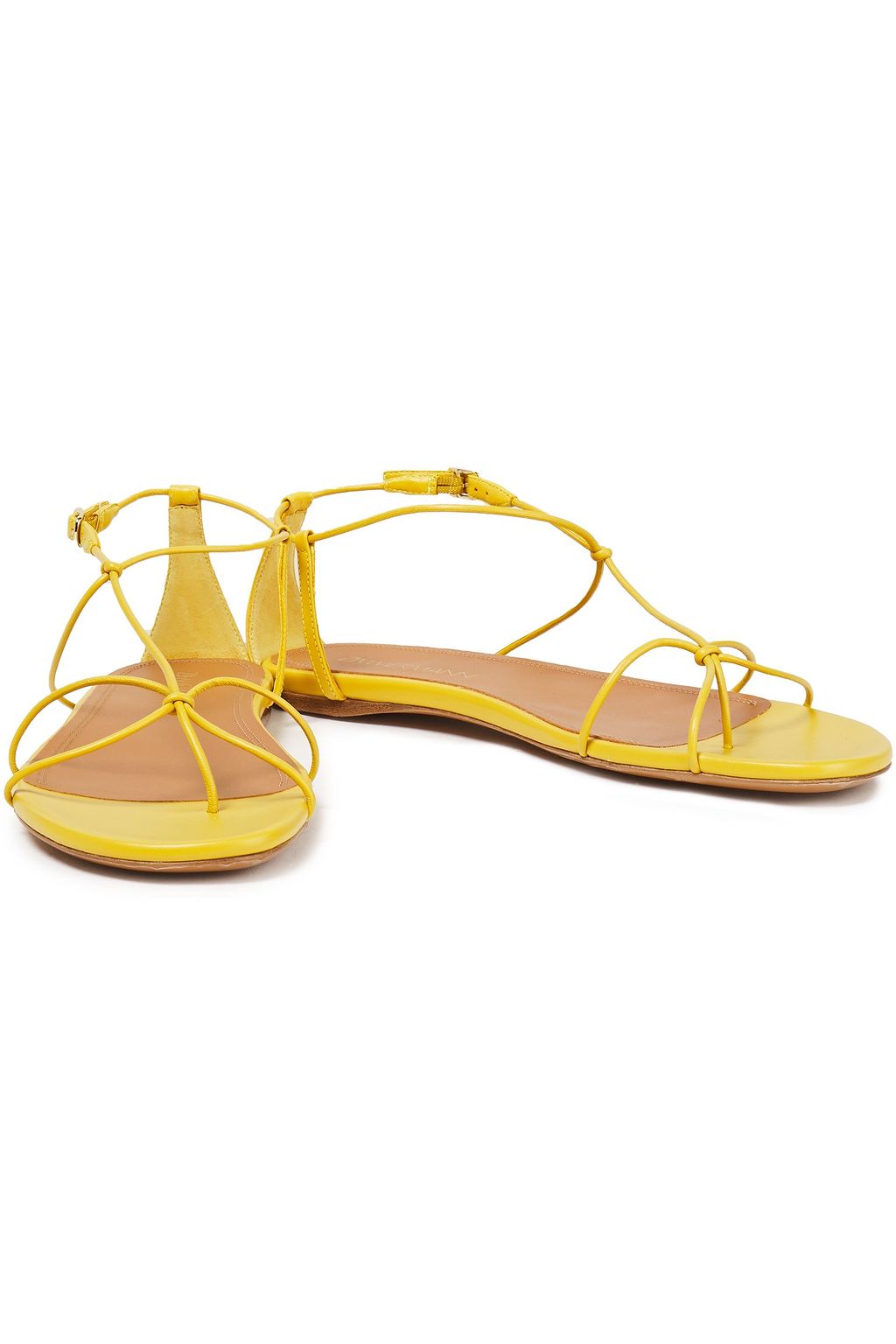 ZIMMERMANN Knotted leather sandals