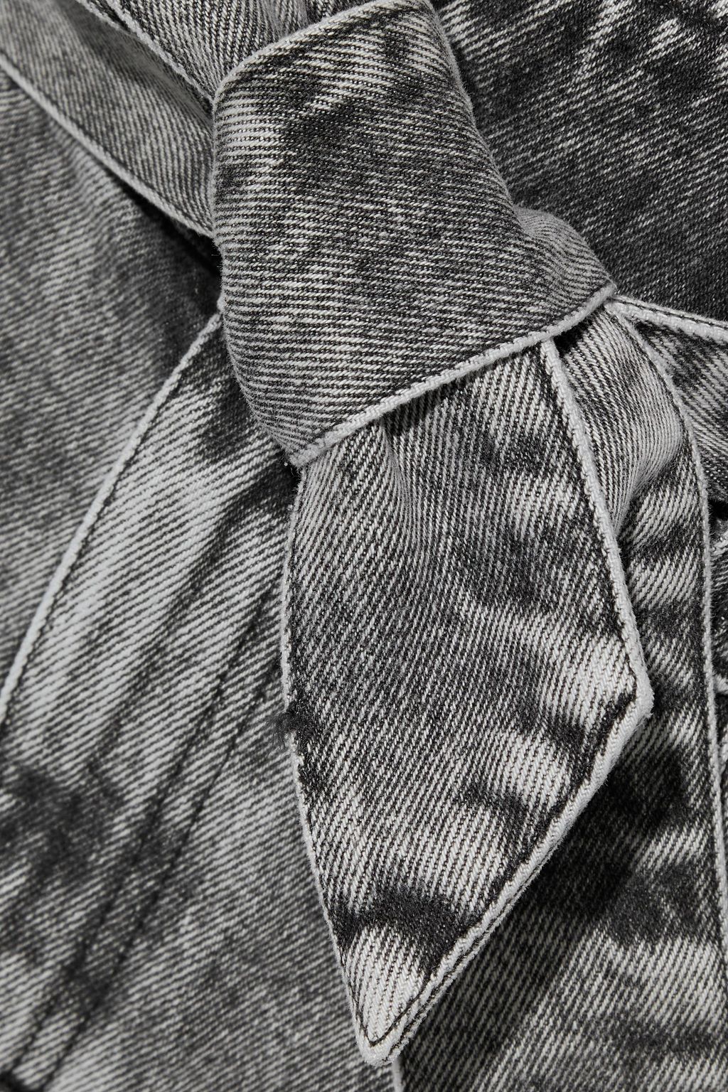 IRO Voukko belted denim shorts