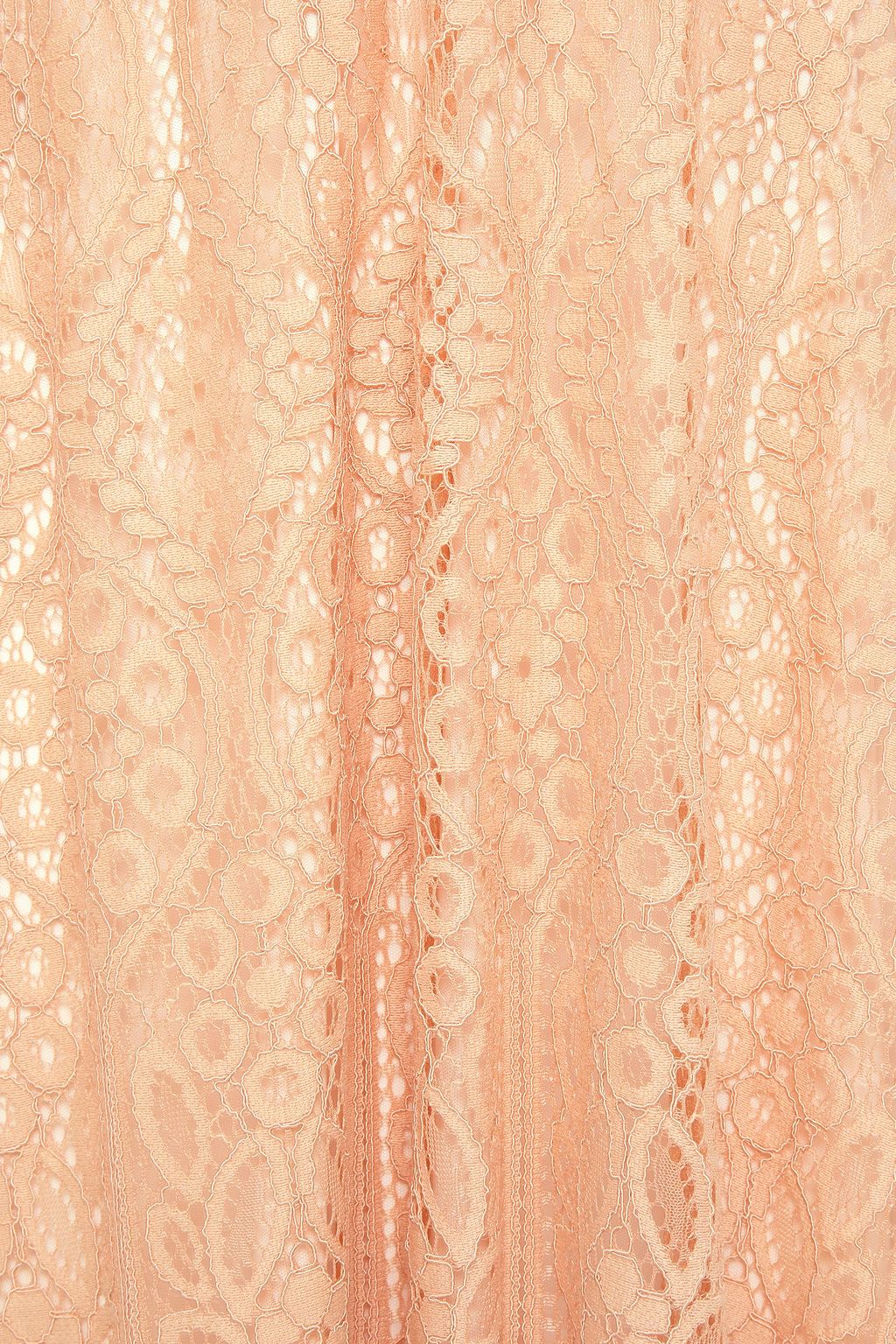 MELISSA ODABASH Mel cotton-blend corded lace kaftan