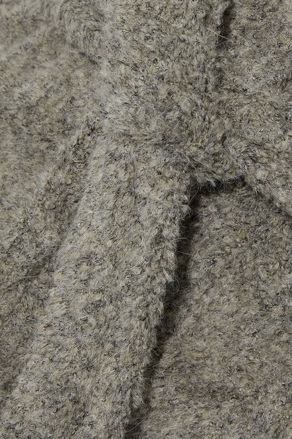 IRO Iquitos belted brushed bouclé jacket