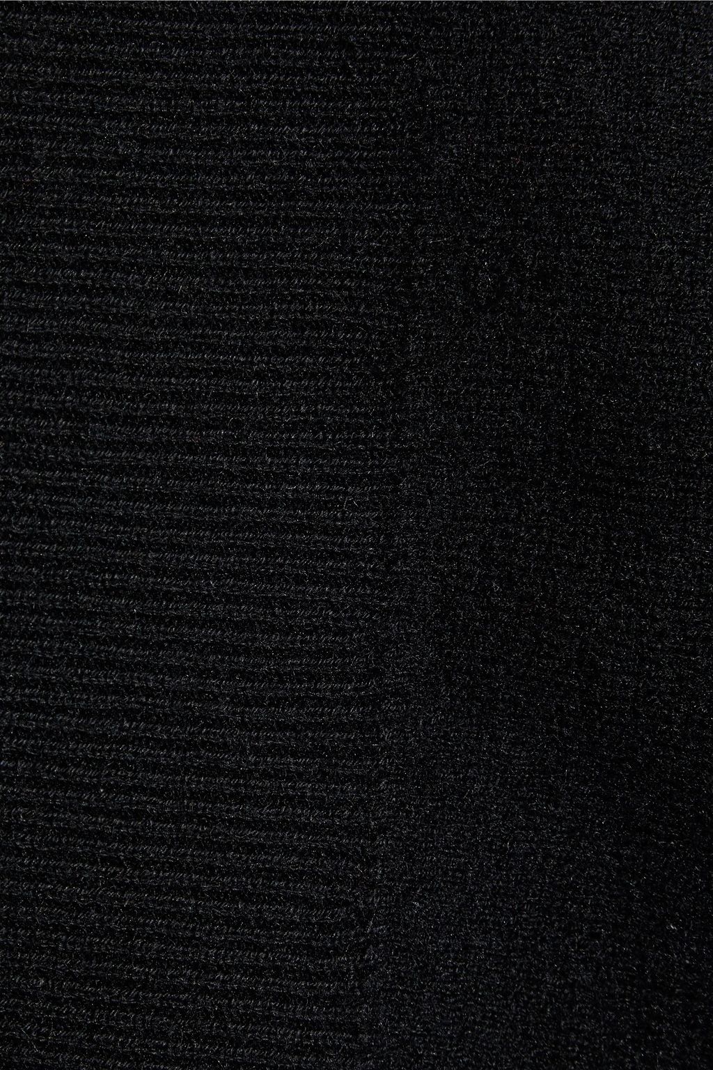 IRO Devlin cutout merino wool and cashmere-blend mini dress