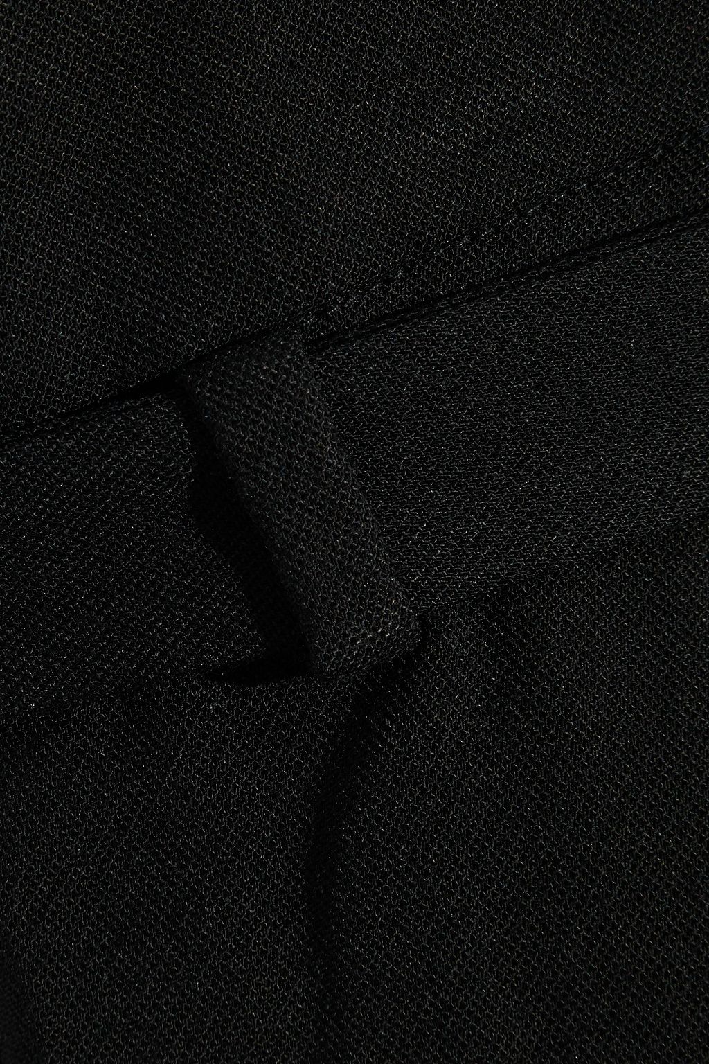 IRO Bill belted pleated cady tapered pants