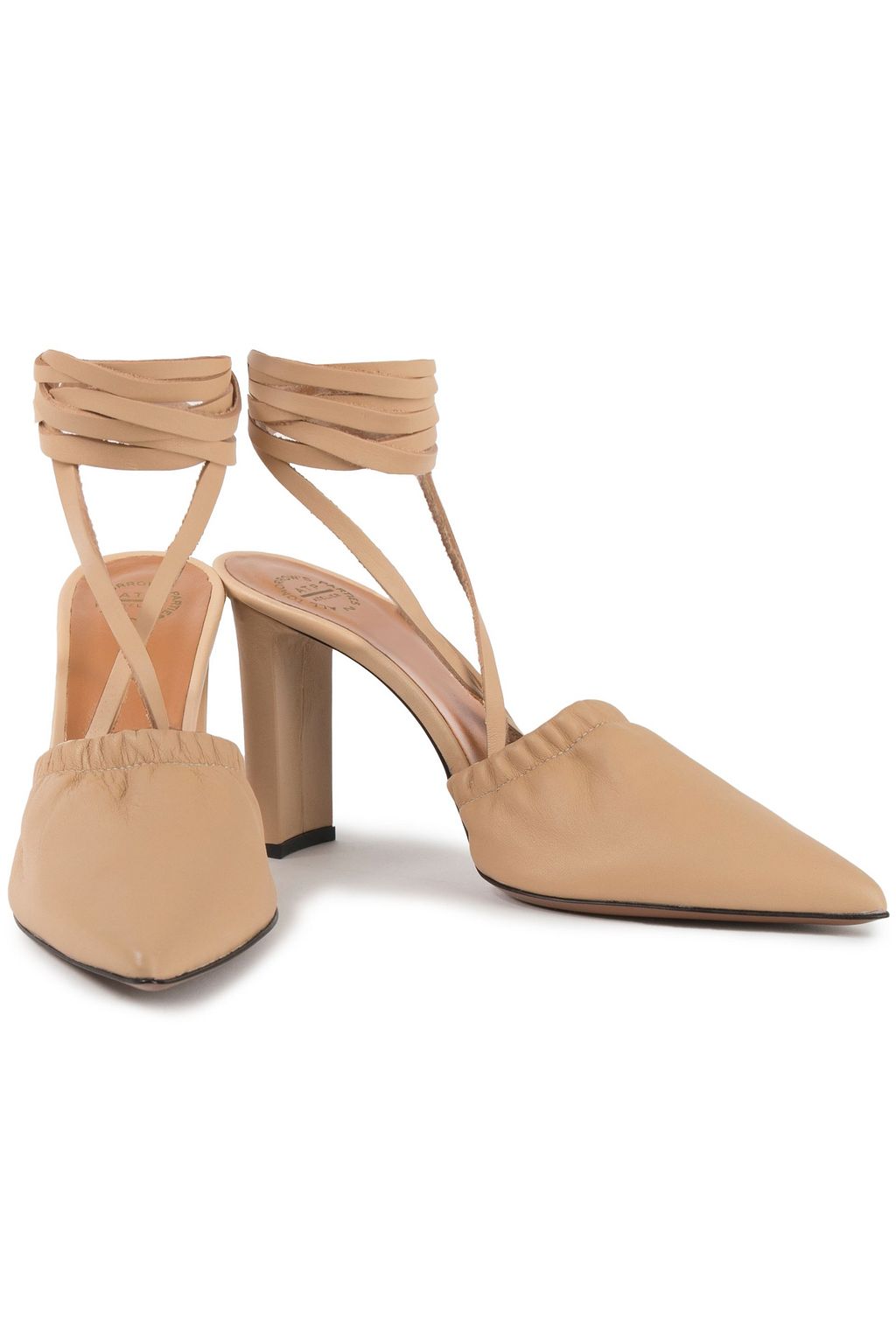 ATP ATELIER Maida leather pumps