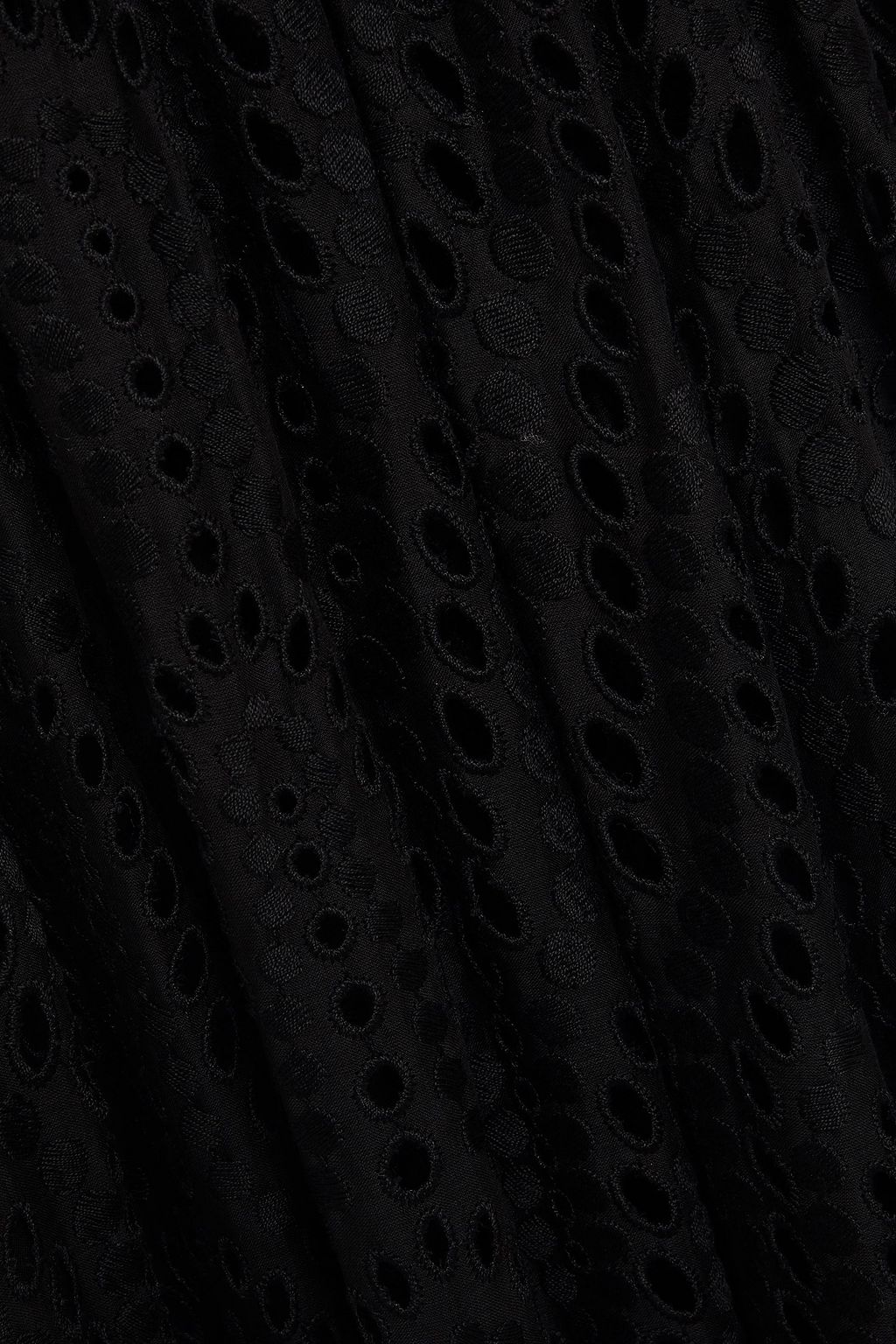 VALENTINO GARAVANI Belted broderie anglaise cotton-blend maxi dress