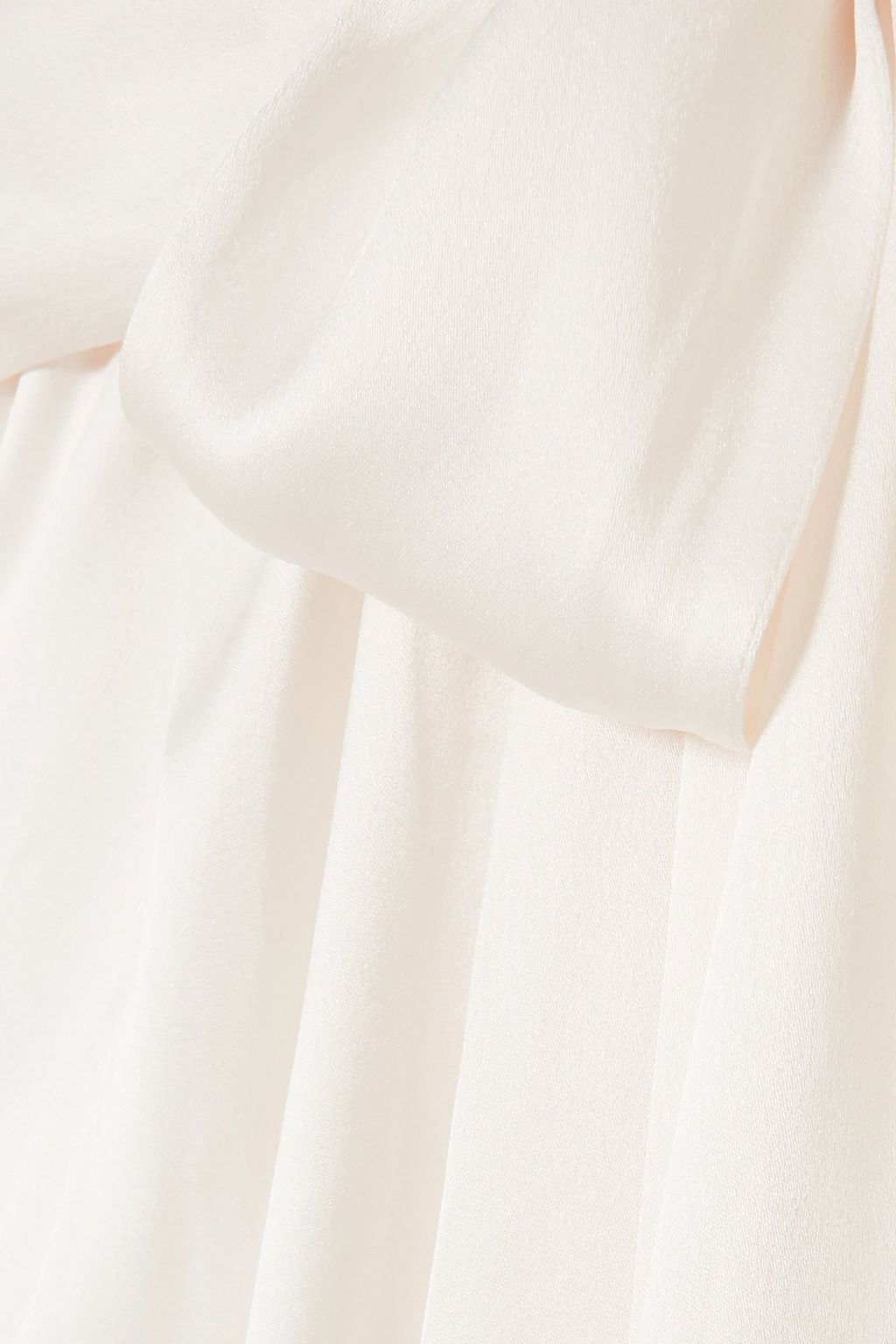 JENNY PACKHAM サテンクレープ ラップロングドレス
