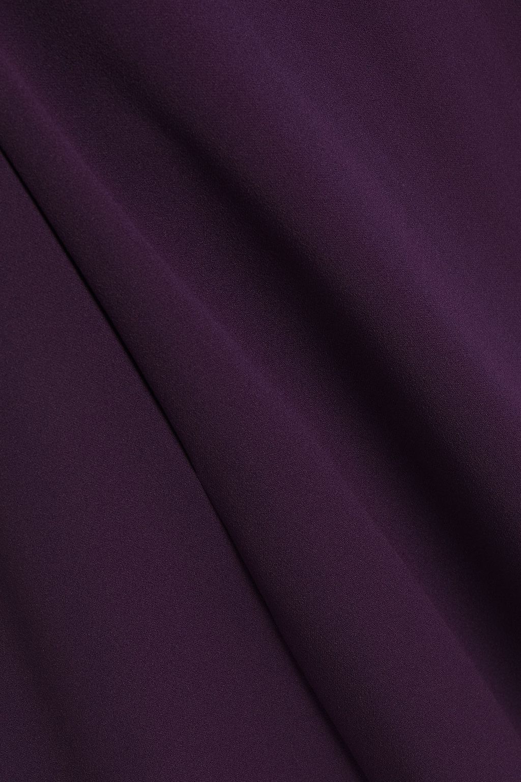 DKNY Flared stretch-crepe mini dress