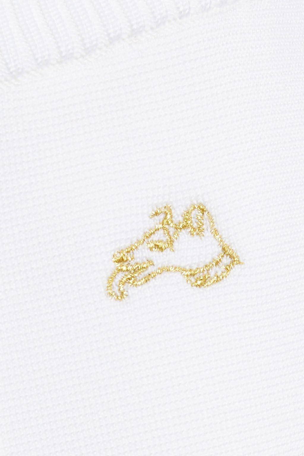 BELLA FREUD Missy embroidered stretch-knit straight-leg pants