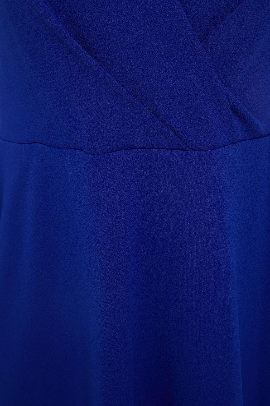 DKNY Wrap-effect belted stretch-crepe midi dress