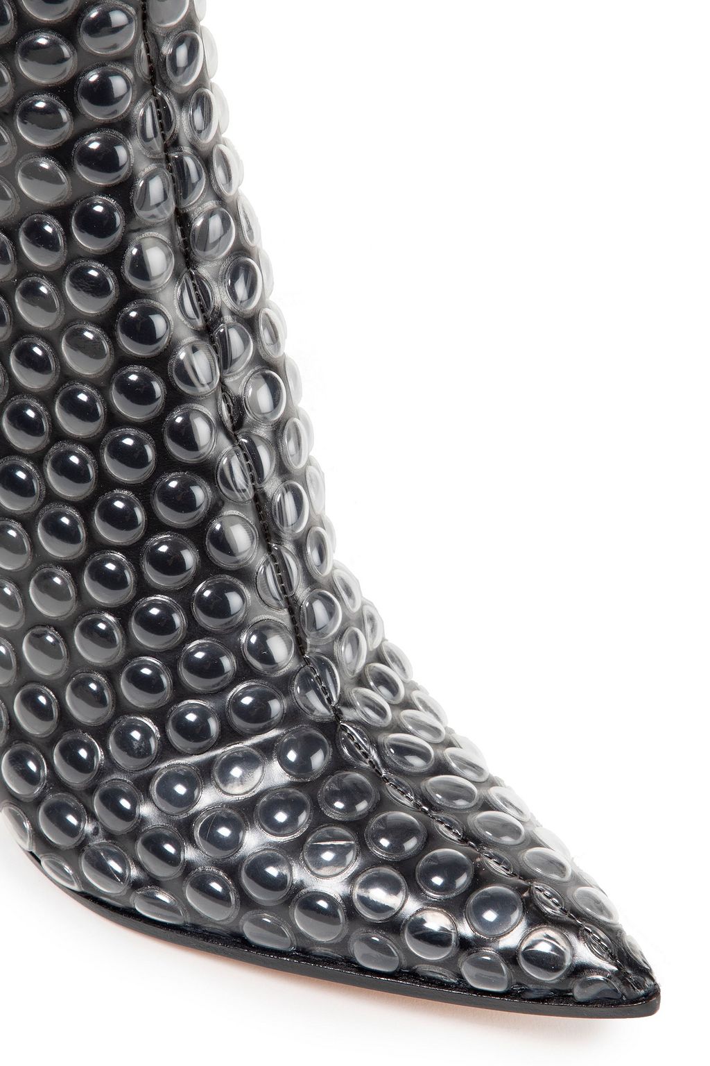 MM6 MAISON MARGIELA Bubble Wrap textured-PVC ankle boots