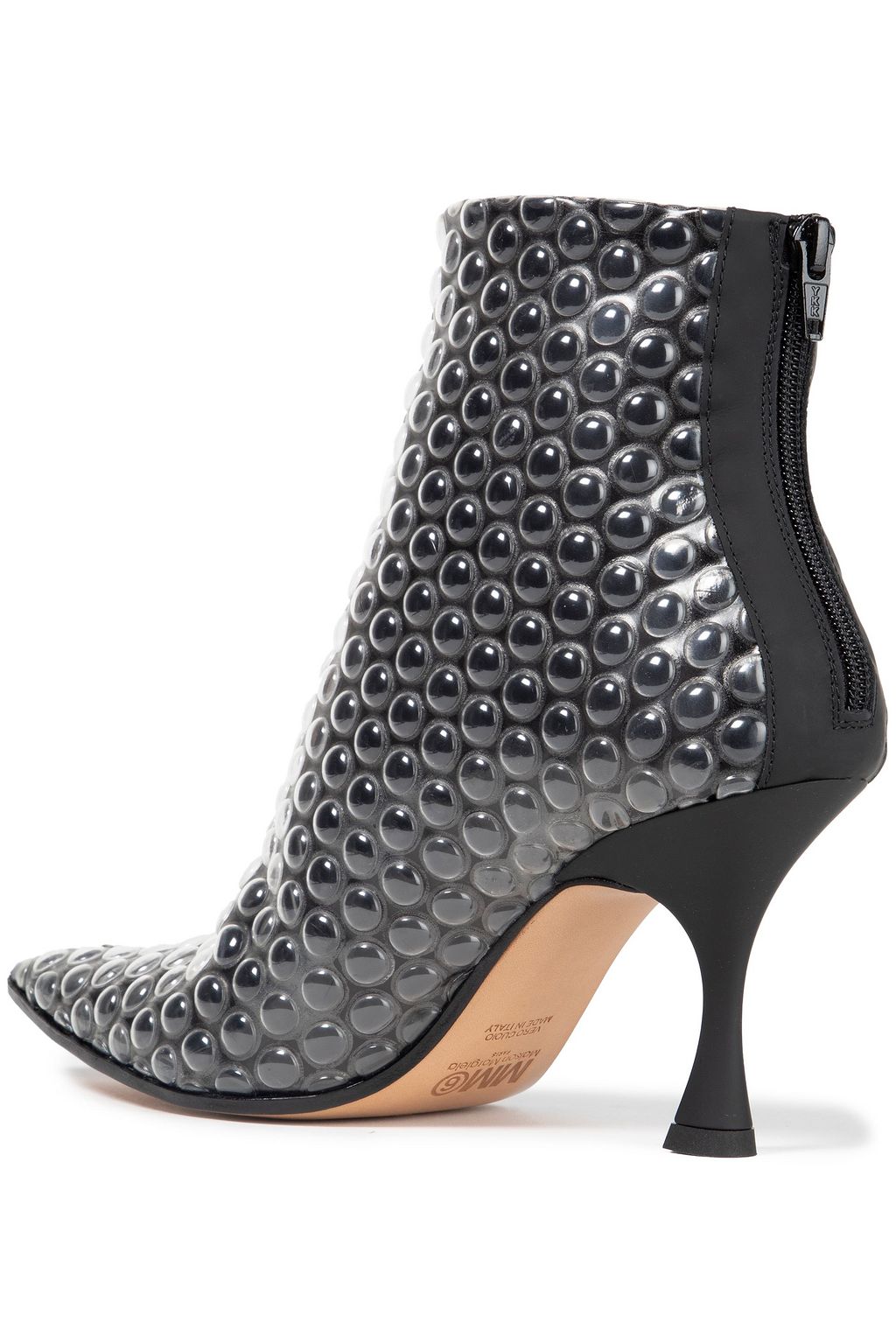 MM6 MAISON MARGIELA Bubble Wrap textured-PVC ankle boots