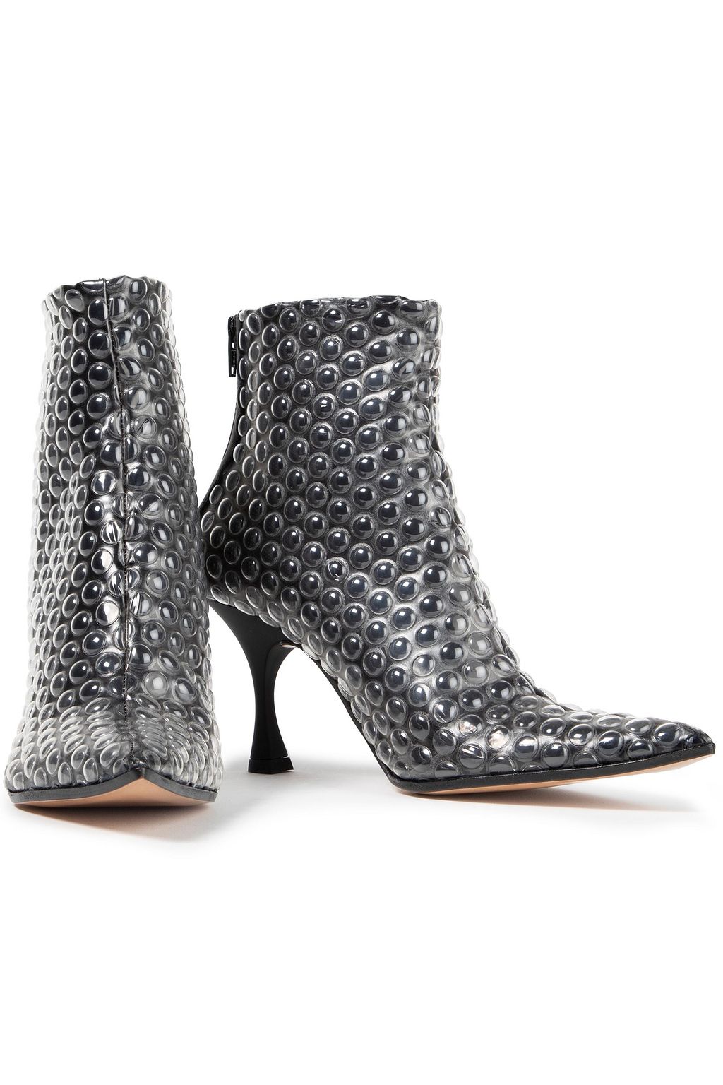 MM6 MAISON MARGIELA Bubble Wrap textured-PVC ankle boots