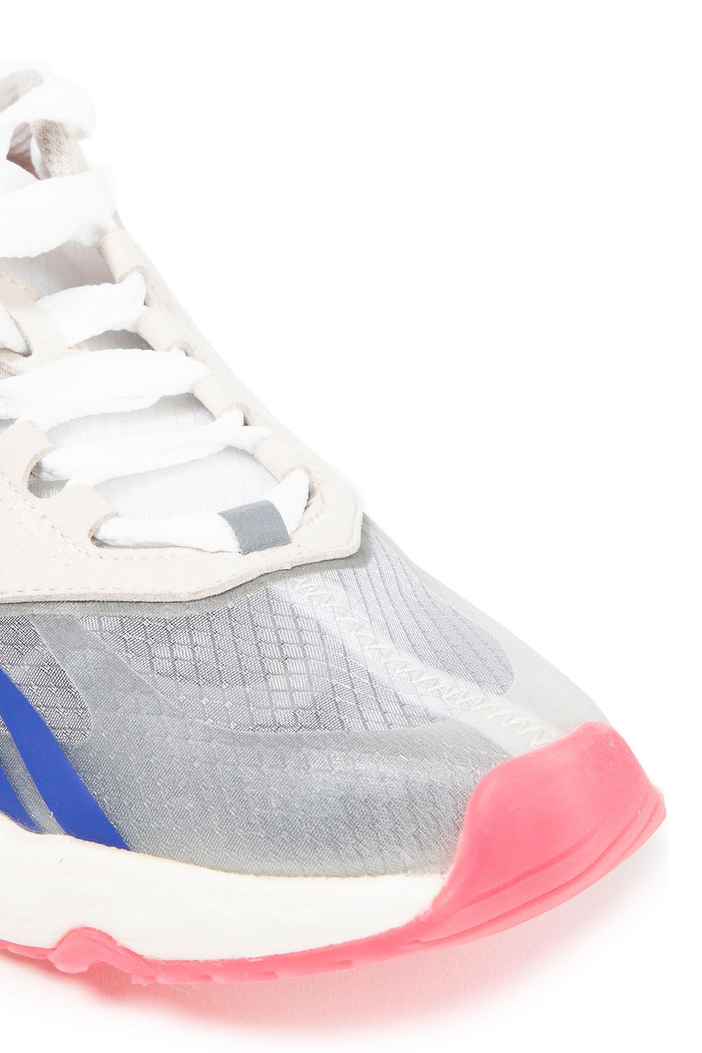 ACNE STUDIOS Ripstop, rubber and suede sneakers