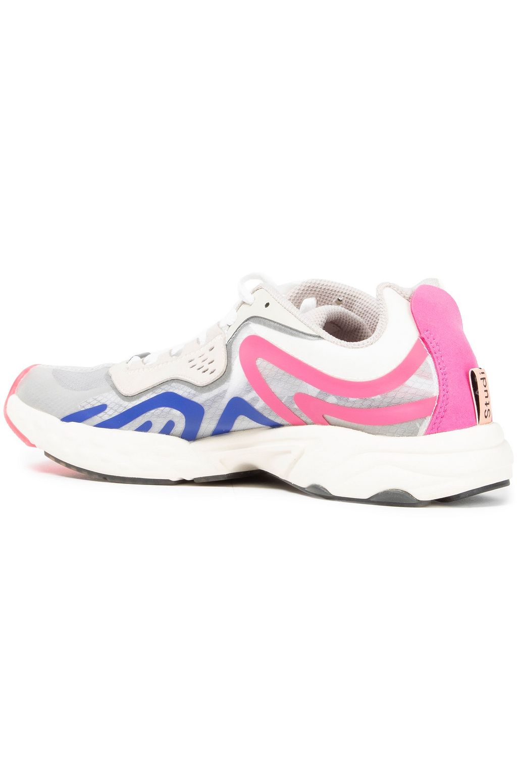 ACNE STUDIOS Ripstop, rubber and suede sneakers