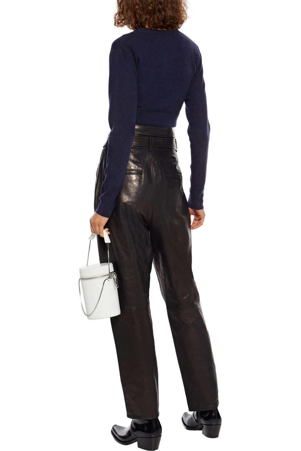 IRO Denny cutout merino wool and cashmere-blend sweater