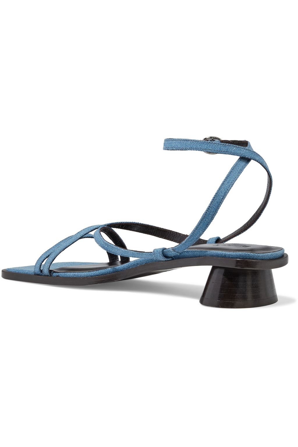 BY FAR Yumi denim sandals