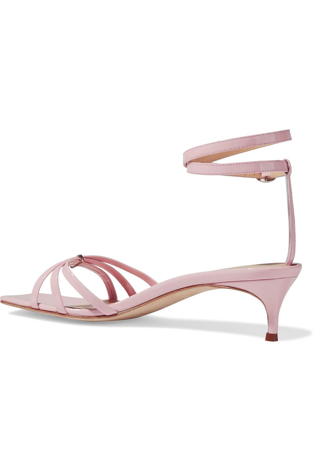 BY FAR Kaia leather sandals